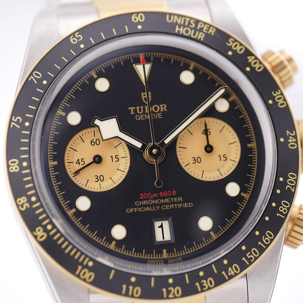 Tudor Black Bay Chronograph Stahl / Gold 79363N - 2022