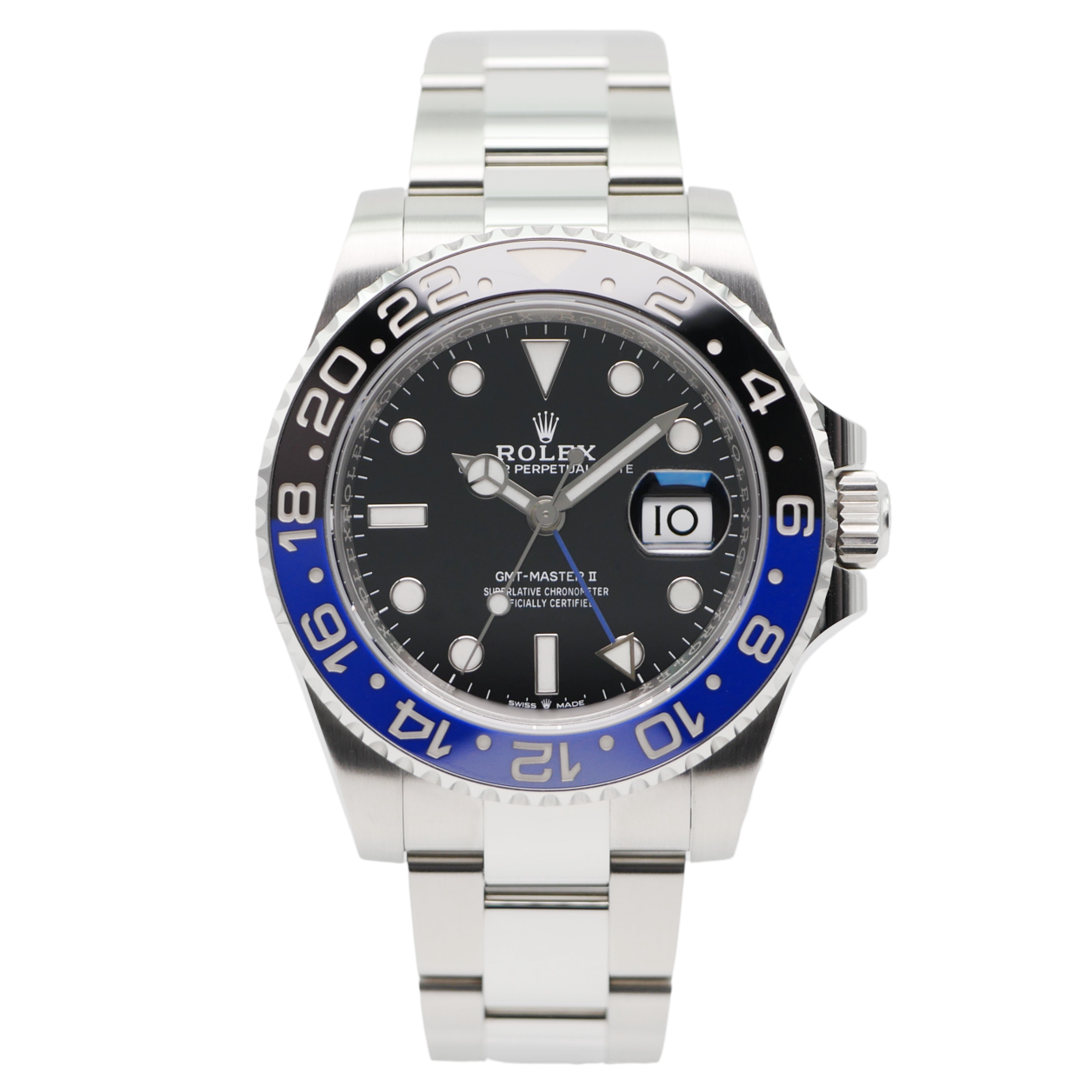 Rolex GMT-Master II Stahl 126710BLNR -2020