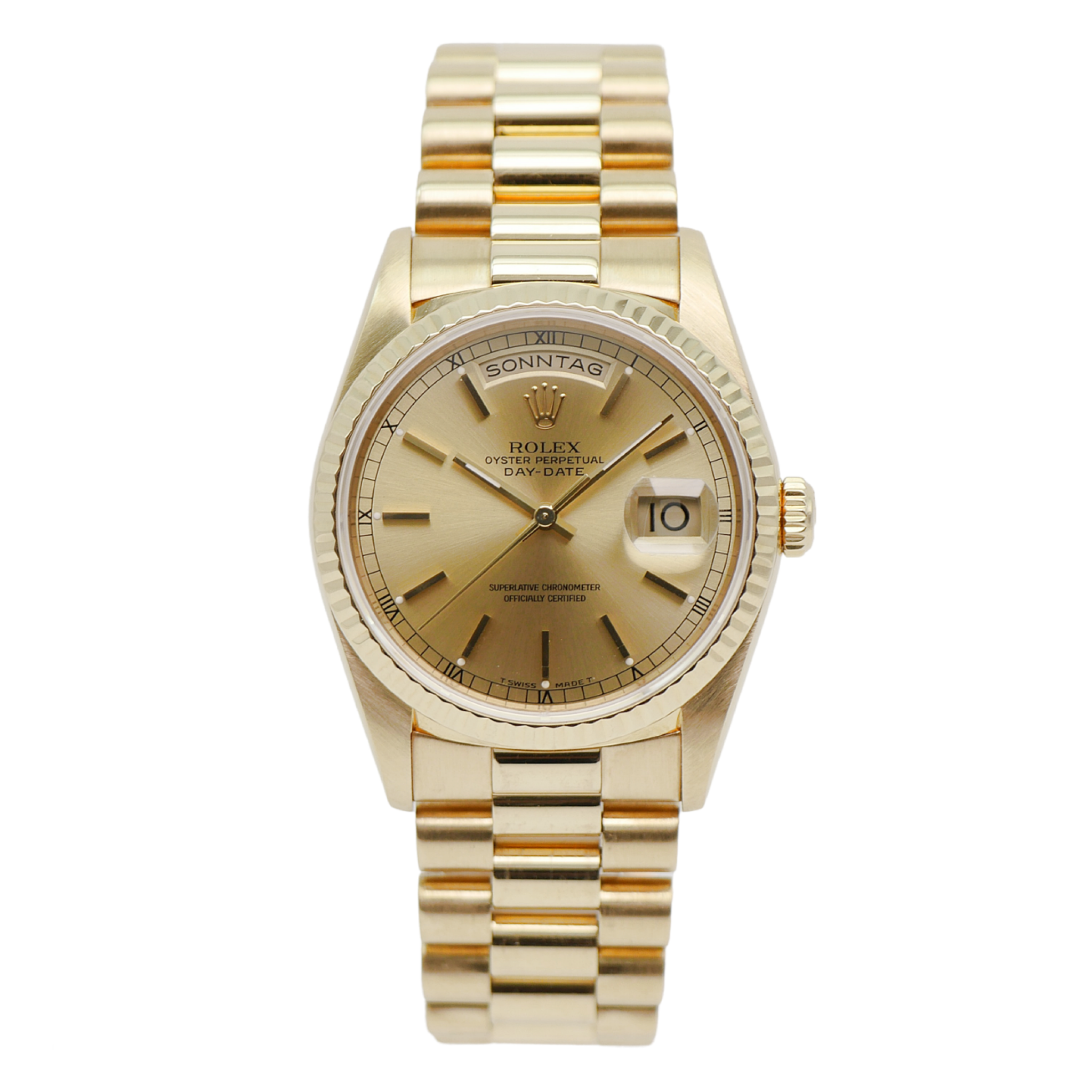 Rolex Day-Date 36 Gelbgold 18238 - 1992