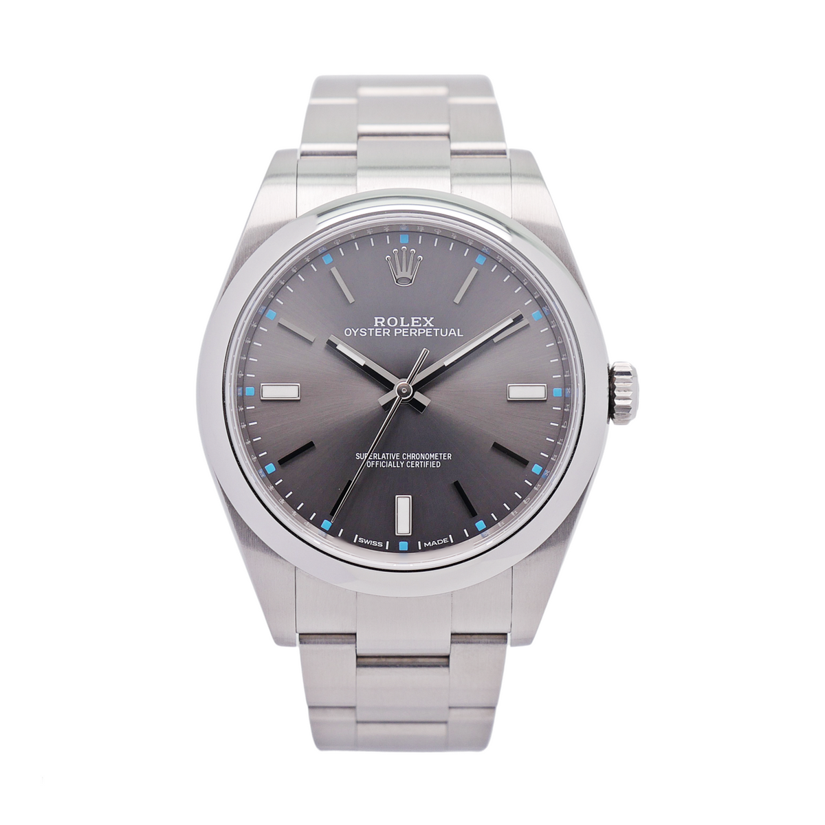 Rolex Oyster Perpetual 39 Stahl 114300 - 2015