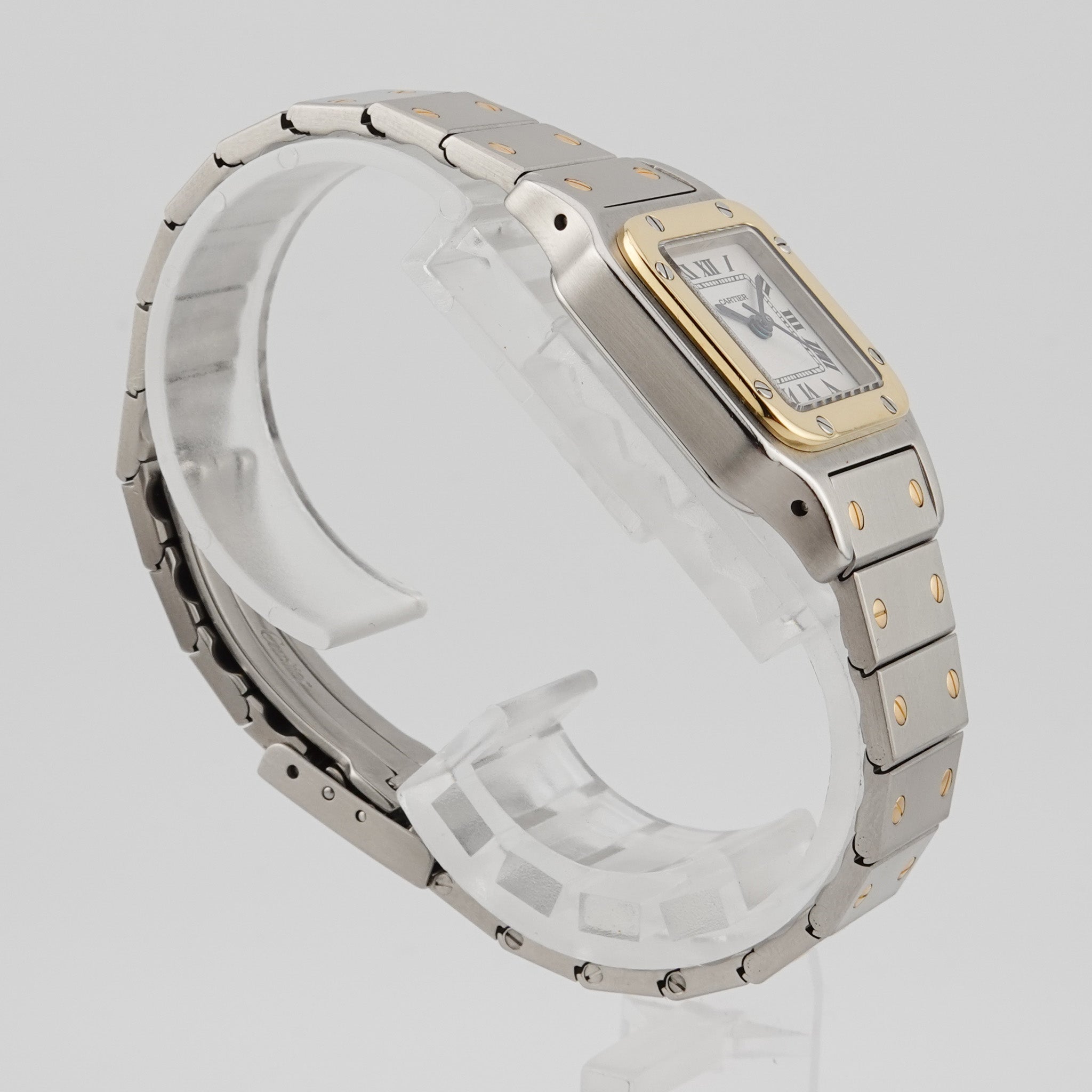 Cartier Santos Galbée Stahl/Gold - 0902