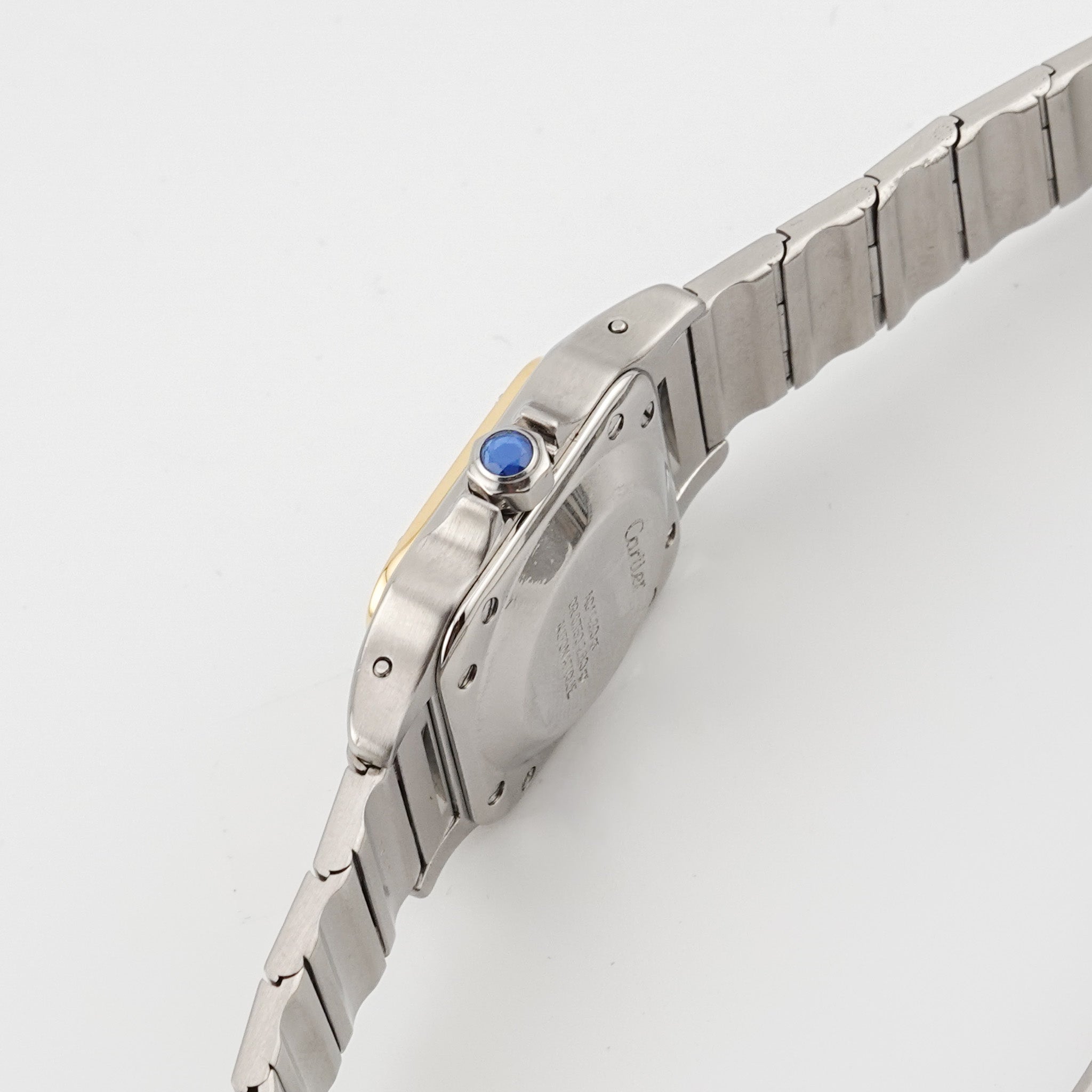 Cartier Santos Galbée Stahl/Gold - 0902