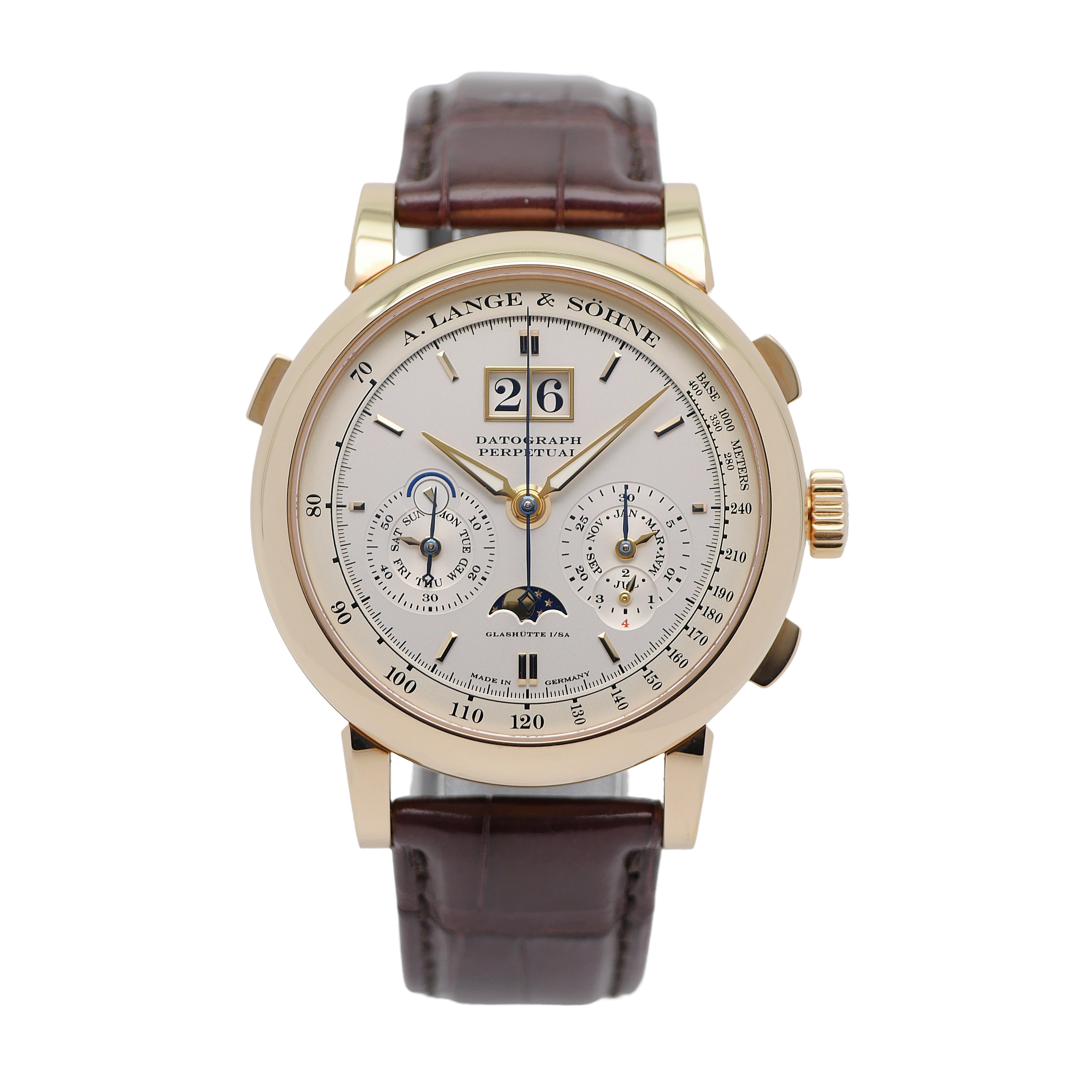 A. Lange & Söhne Datograph Perpetual Roségold 410.032 E - 2016