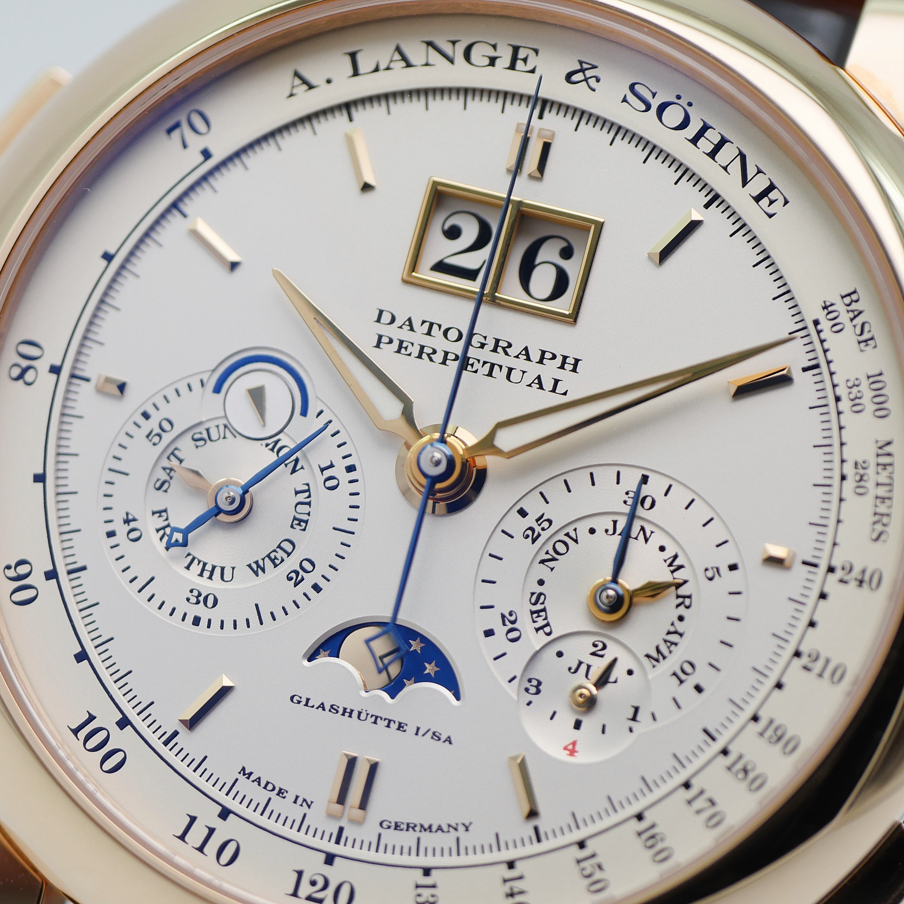 A. Lange & Söhne Datograph Perpetual Roségold 410.032 E - 2016