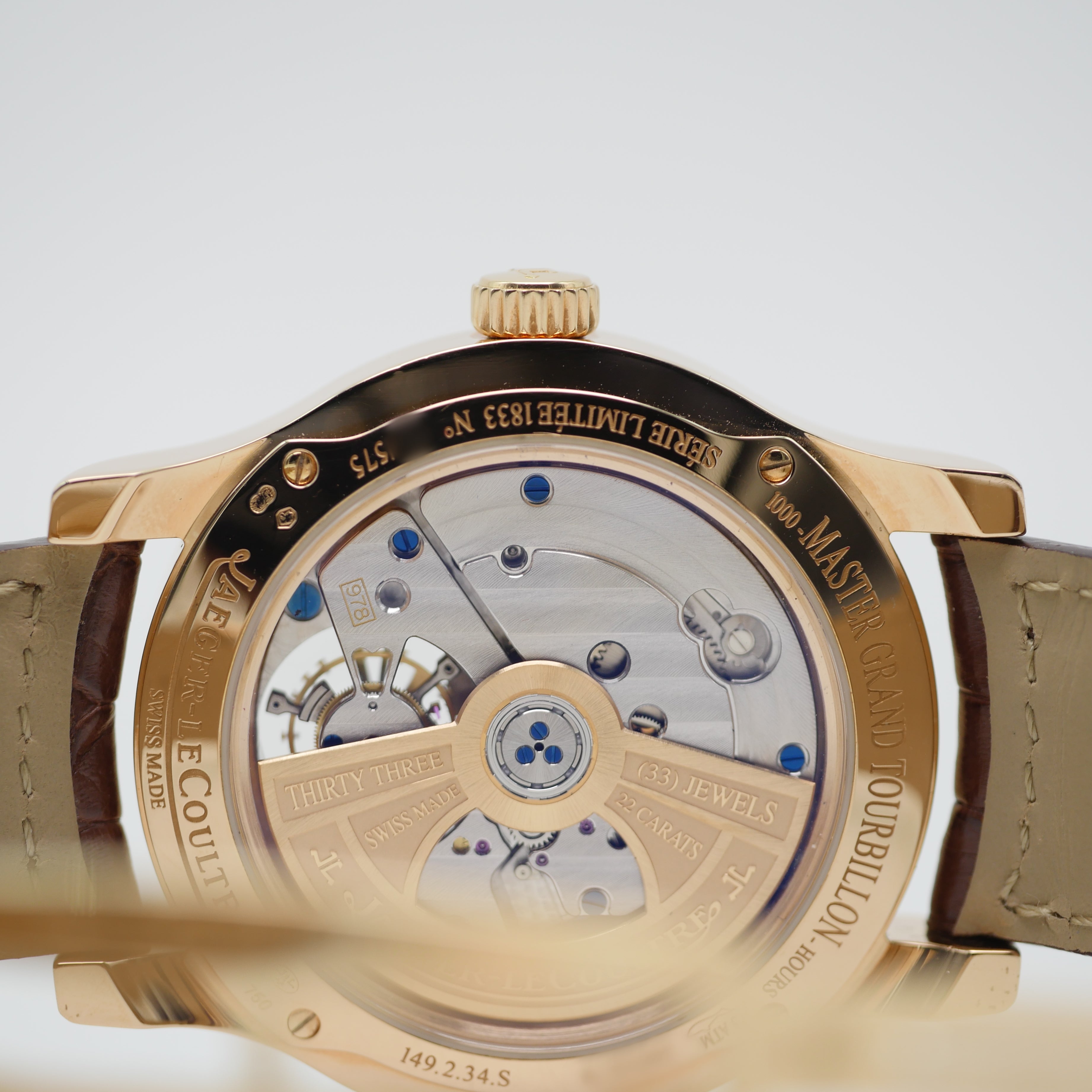 Jaeger-LeCoultre-Master Grand Tourbillon Roségold Q1662450