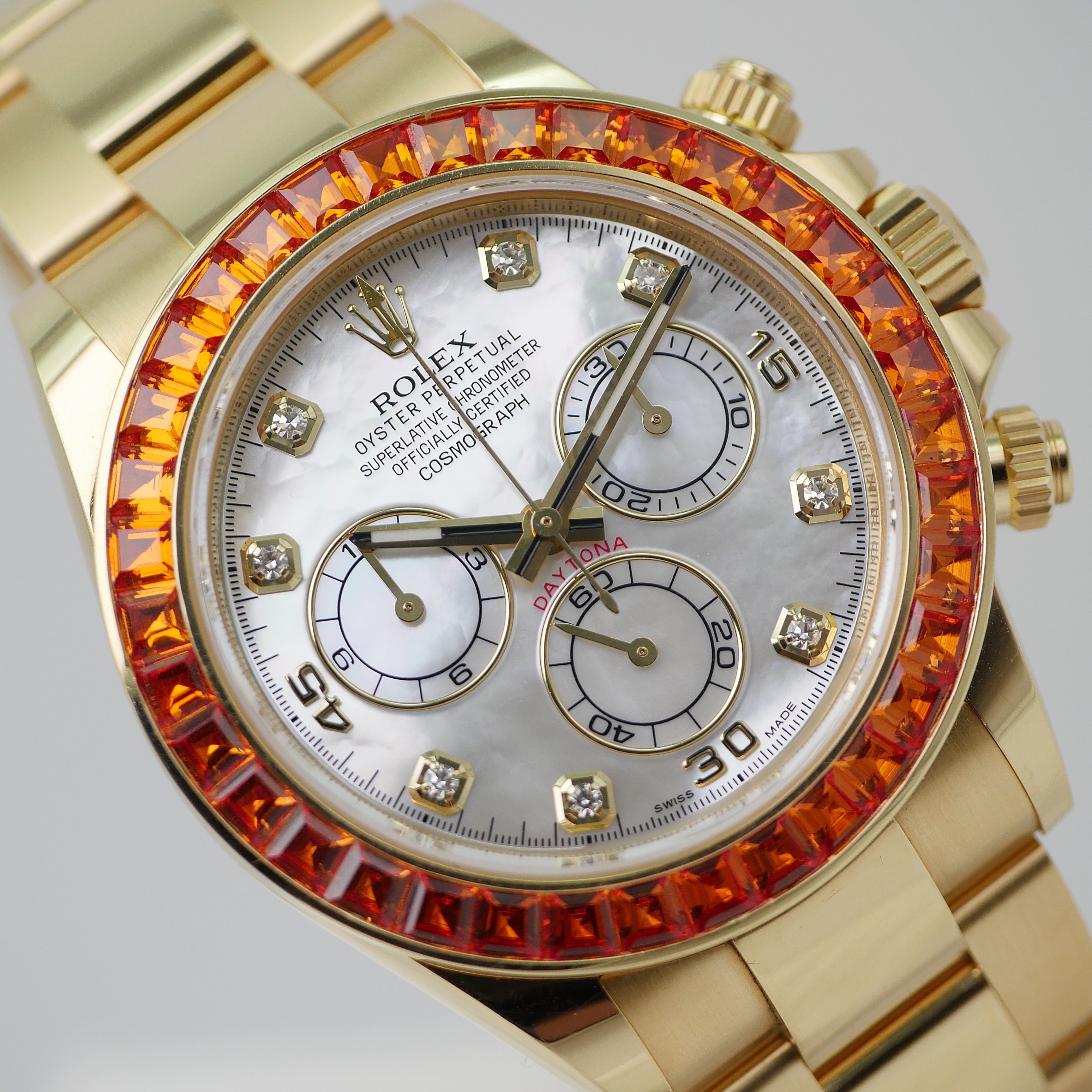Rolex Daytona Gelbgold 116578SACO - 2019 - Factory Setting