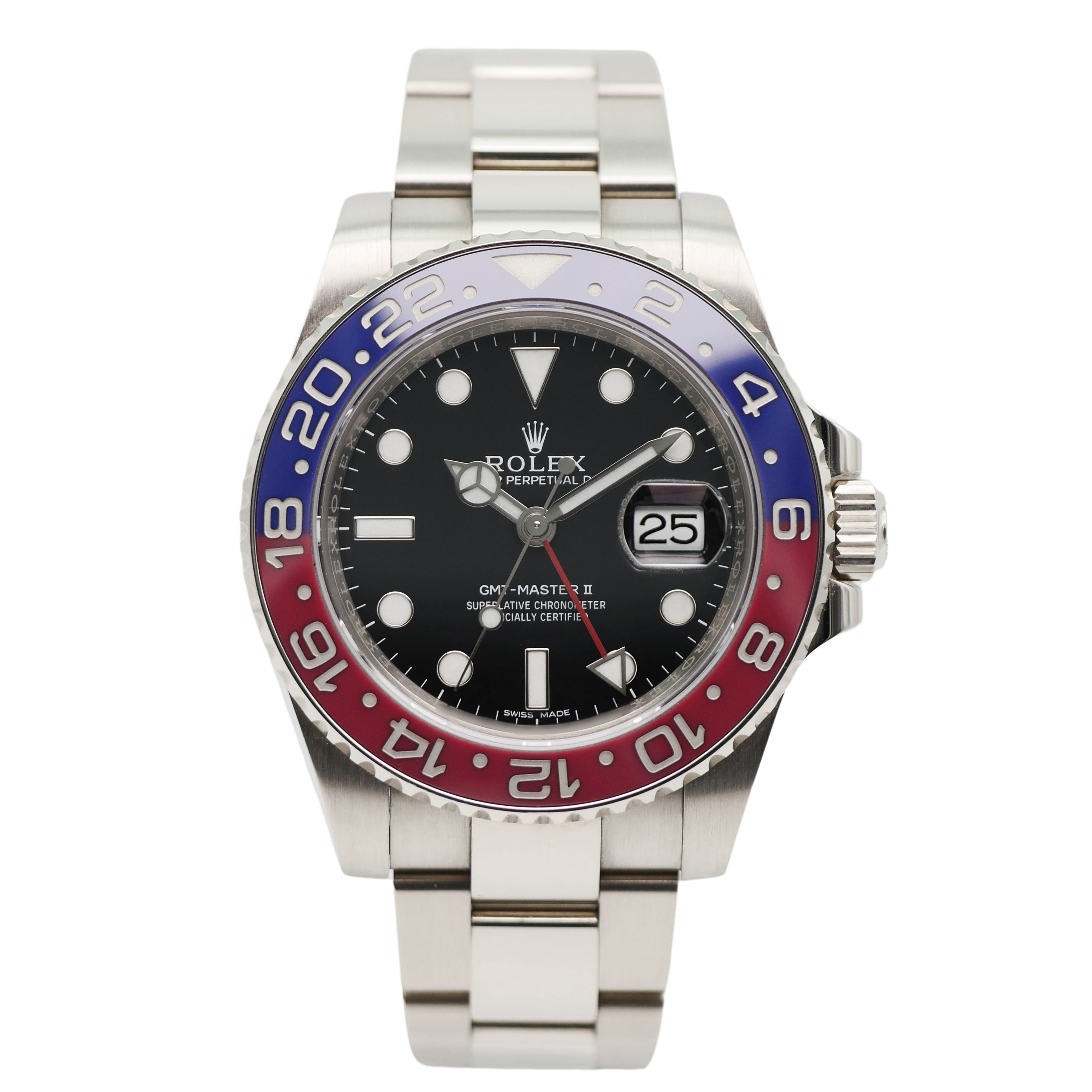 Rolex GMT-Master II Weißgold 116719BLRO - 2020