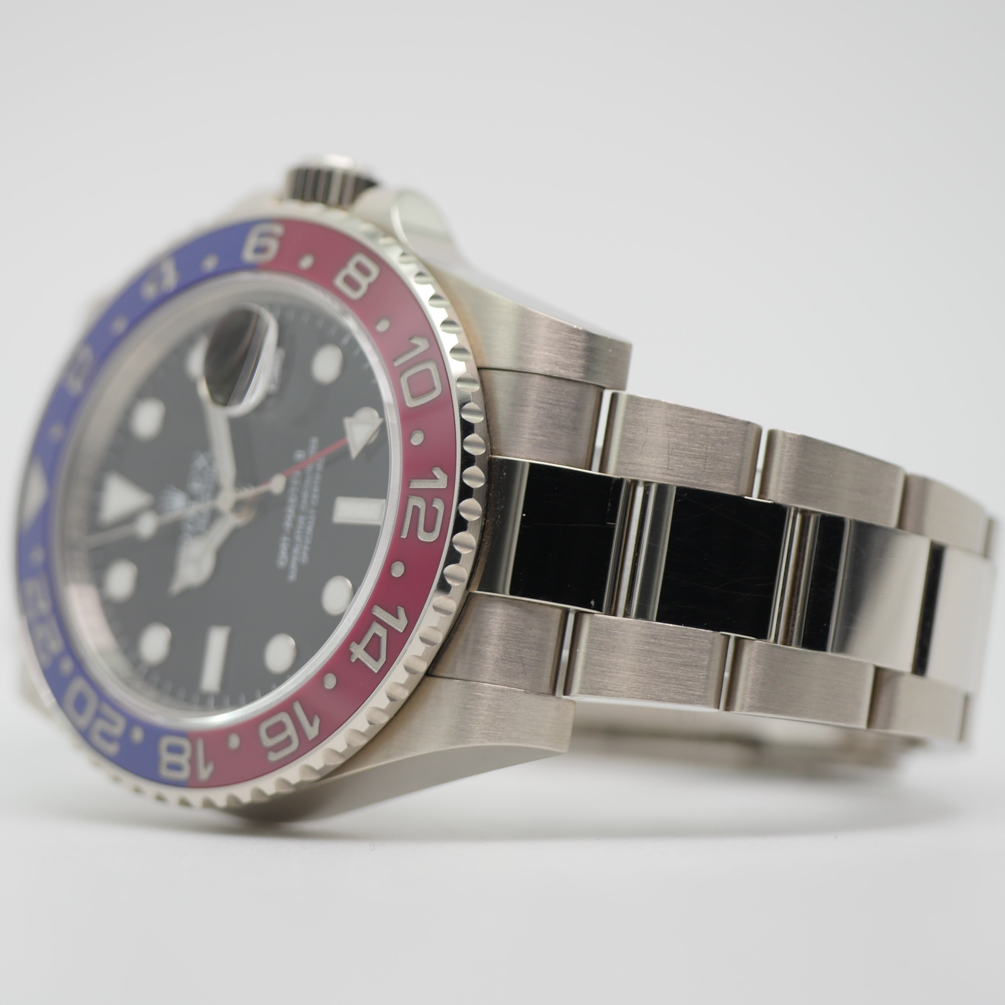 Rolex GMT-Master II Weißgold 116719BLRO - 2020