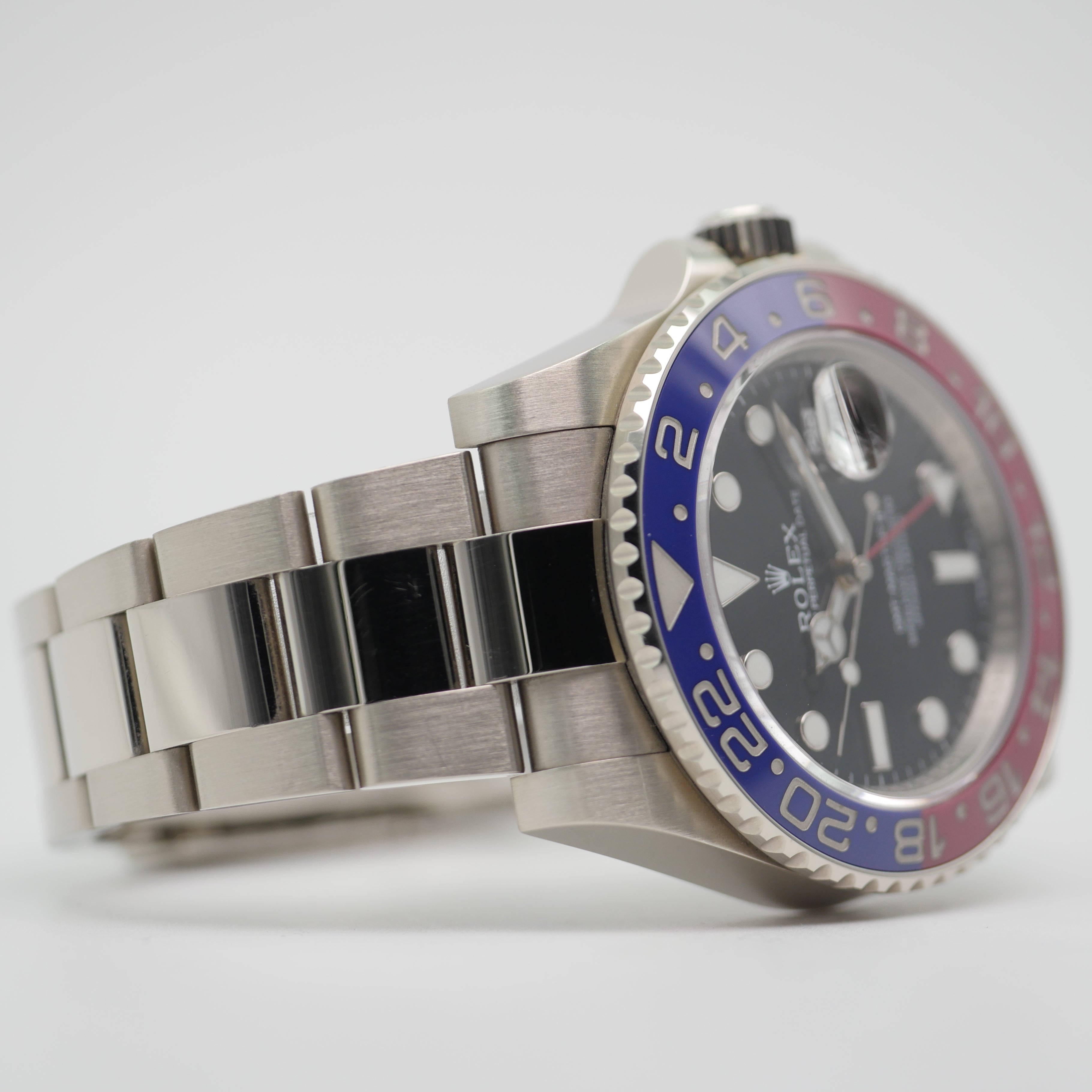 Rolex GMT-Master II Weißgold 116719BLRO - 2020