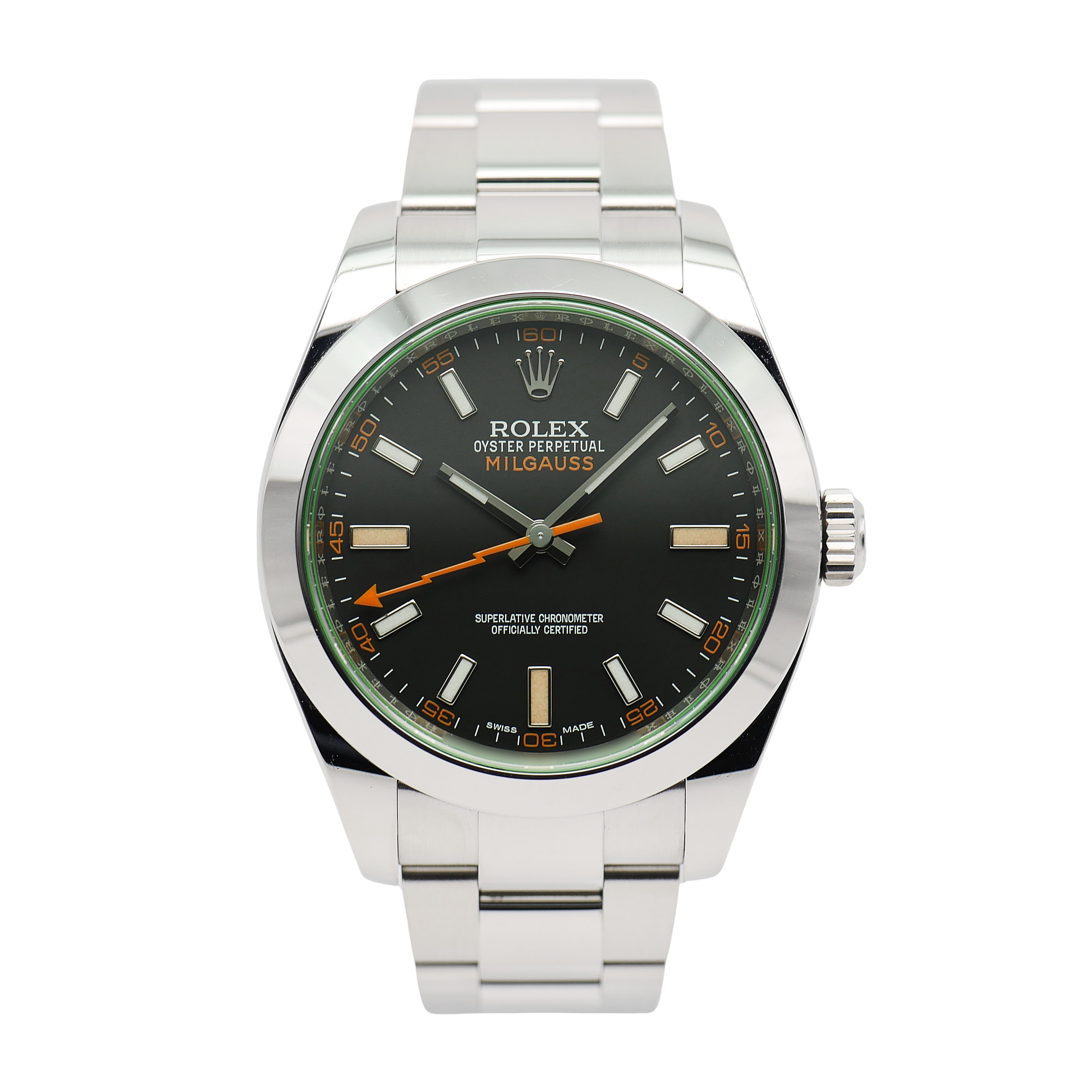 Rolex Milgauss Stahl 116400GV - 2021