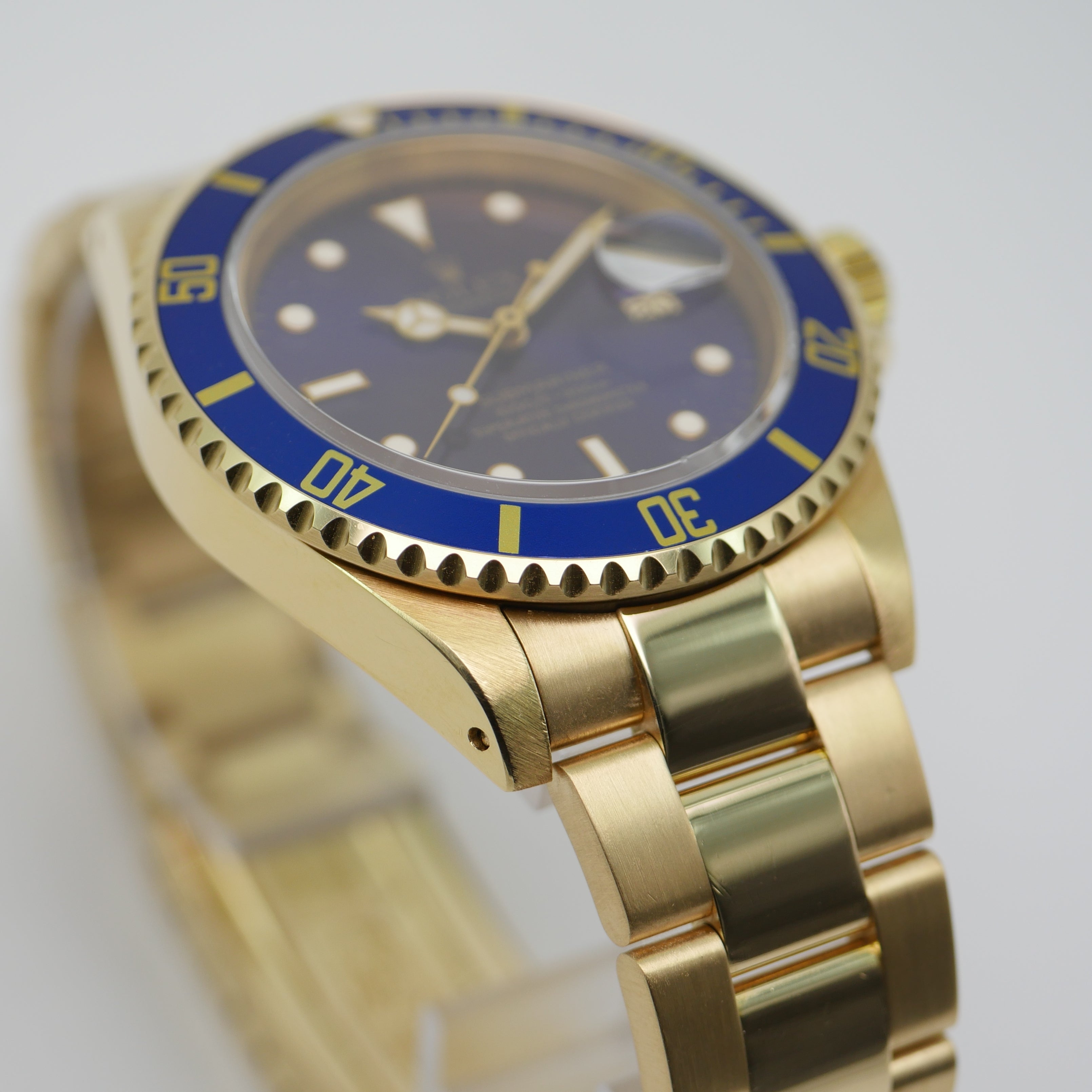 Rolex Submariner Date Gelbgold 16618 - 1990