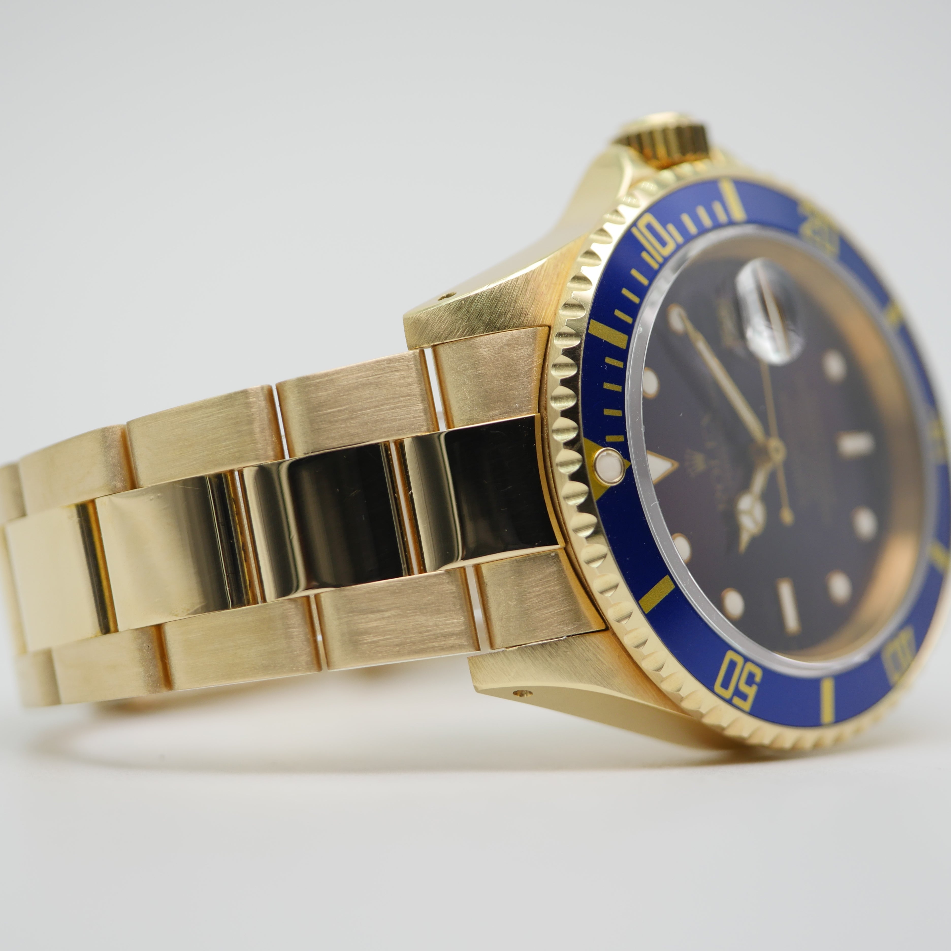 Rolex Submariner Date Gelbgold 16618 - 1990