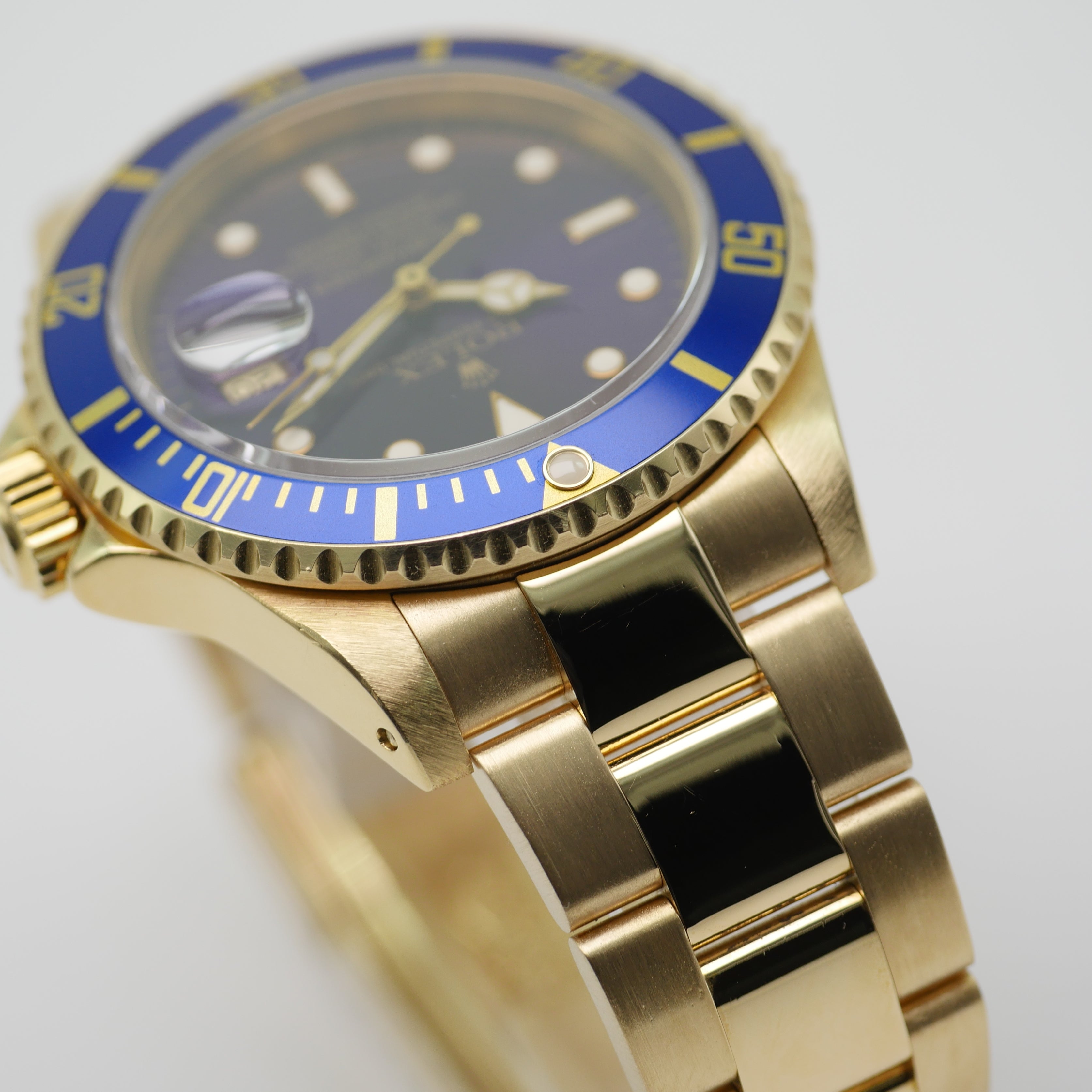 Rolex Submariner Date Gelbgold 16618 - 1990