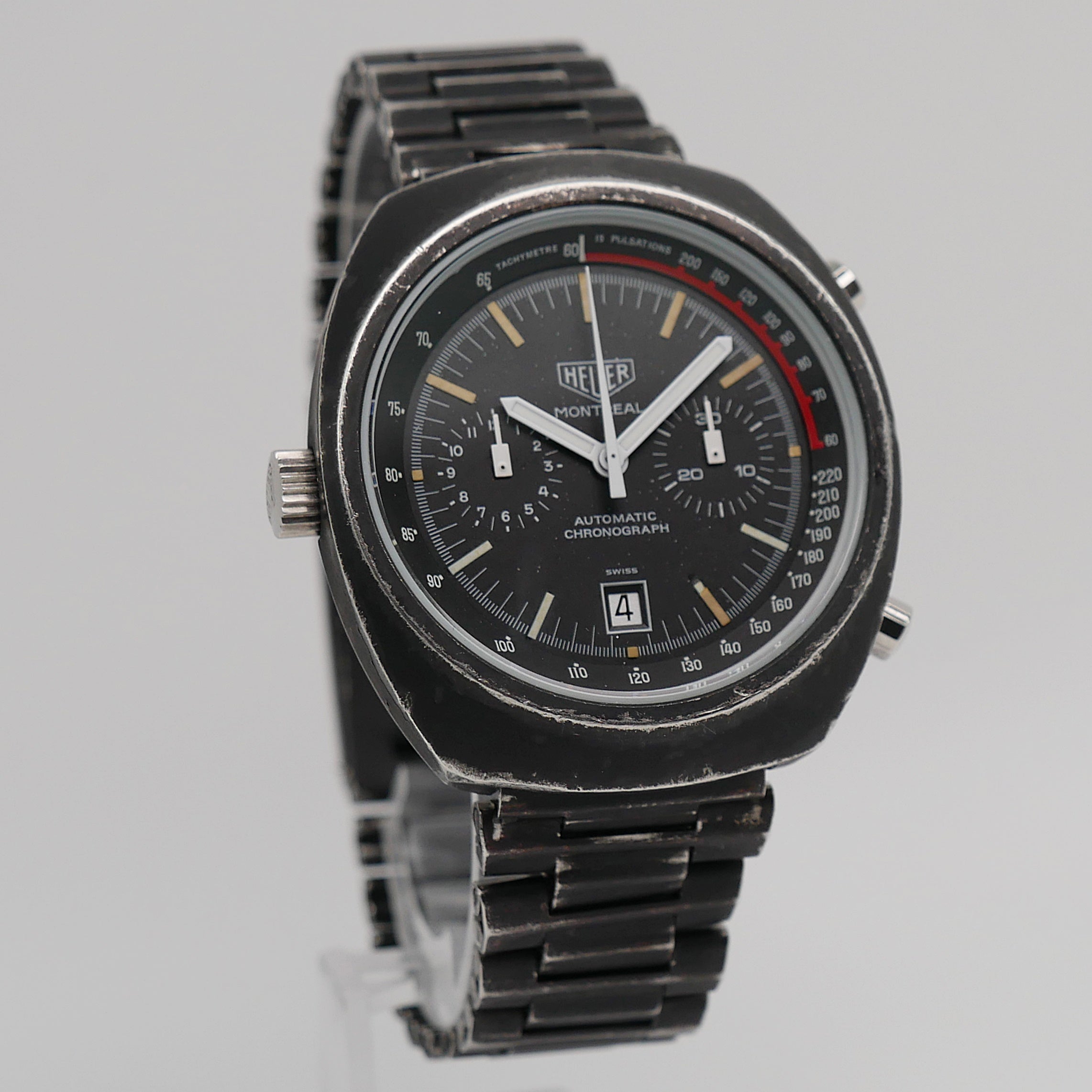 Vintage Stahl PVD black