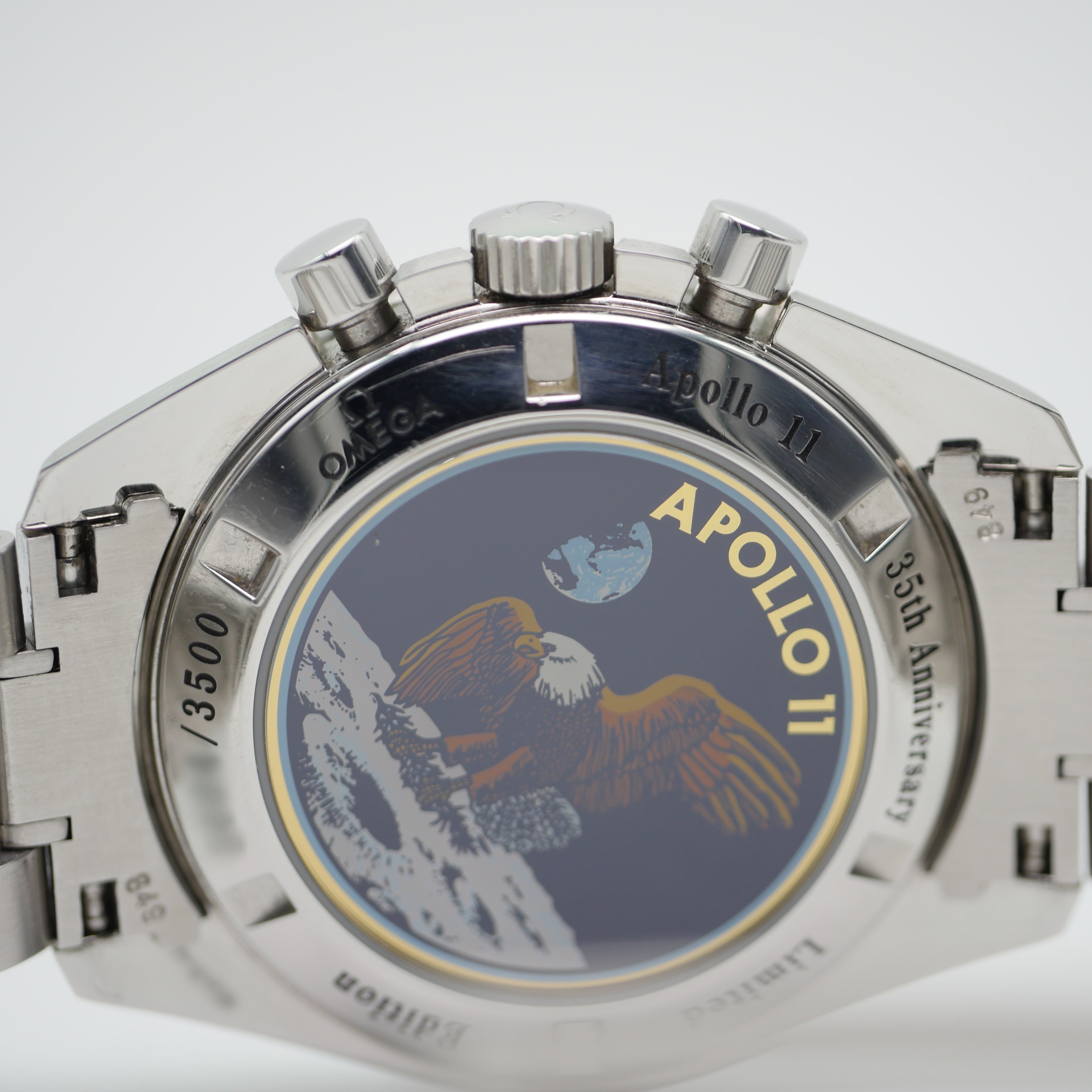 Moonwatch Apollo 11  35th Anniversary Stahl