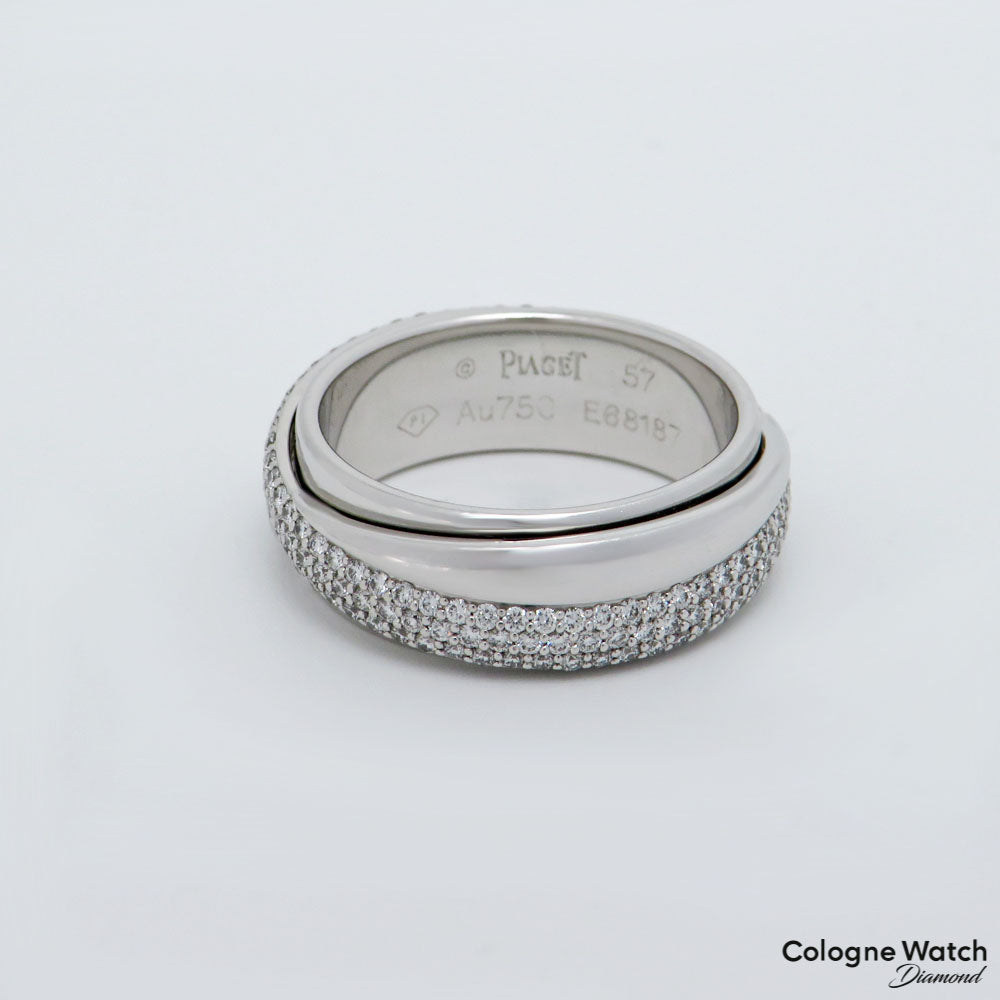 Piaget Possession Ring mit Brillant Besatz in 750/18K Weißgold Gr. 57 UVP.: 9.450,-€