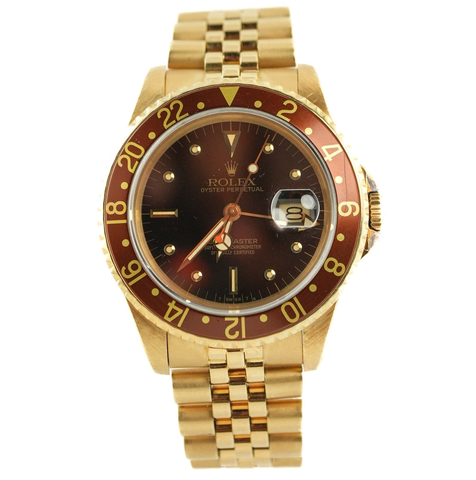 Rolex GMT-Master Gelbgold 16758