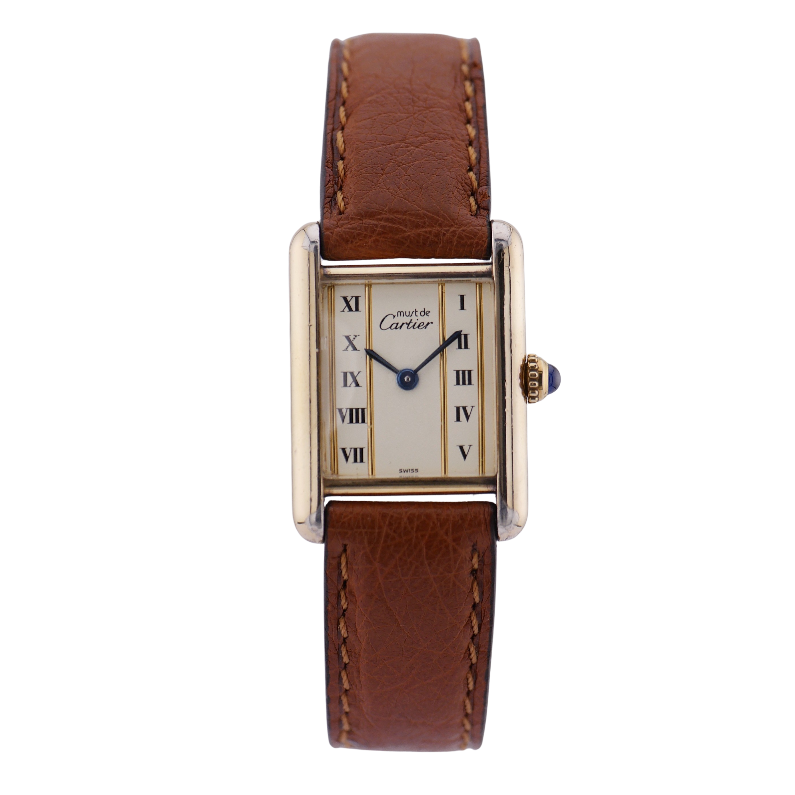 Cartier Tank Silber / vergoldet 5057001 - 1994
