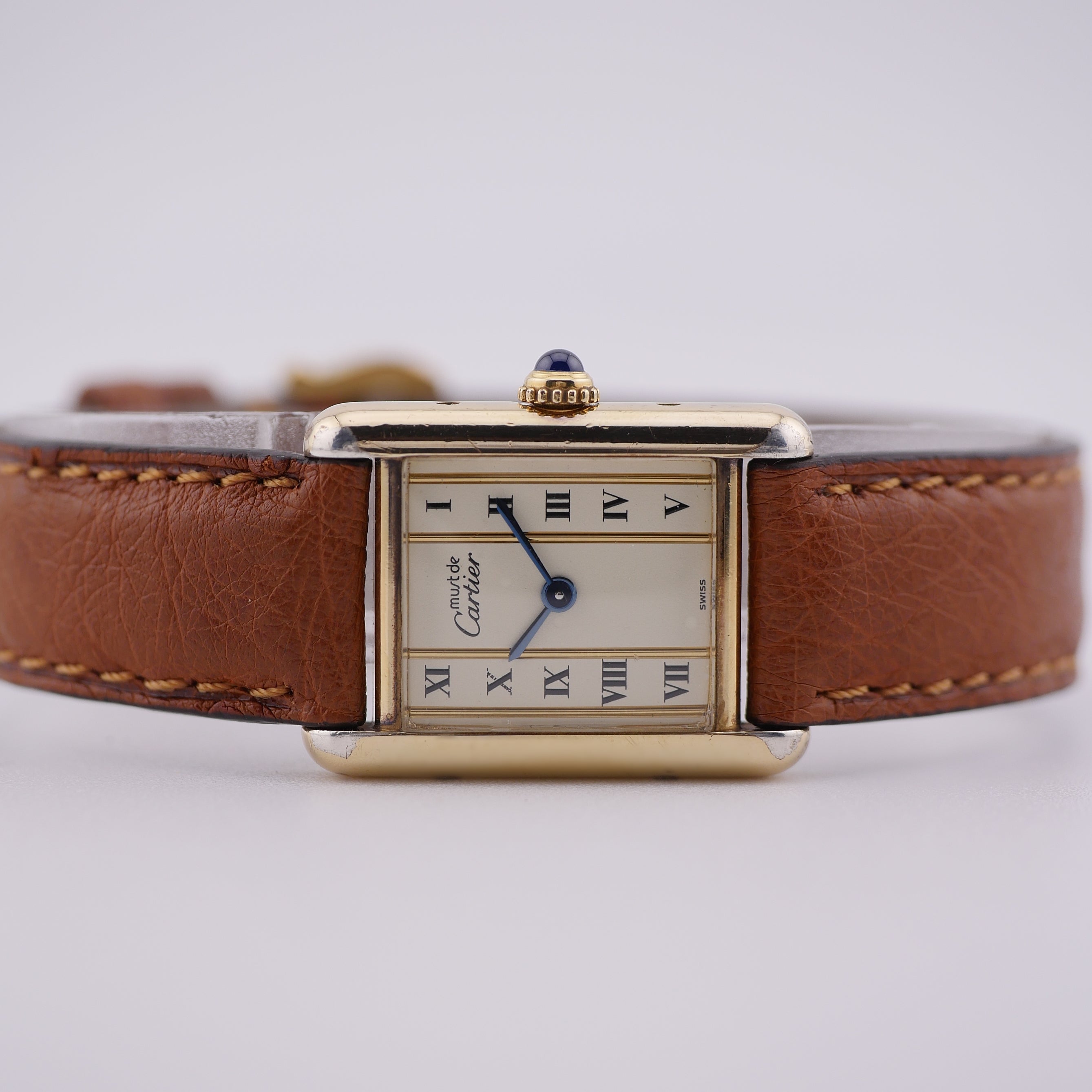 Cartier Tank Silber / vergoldet 5057001 - 1994