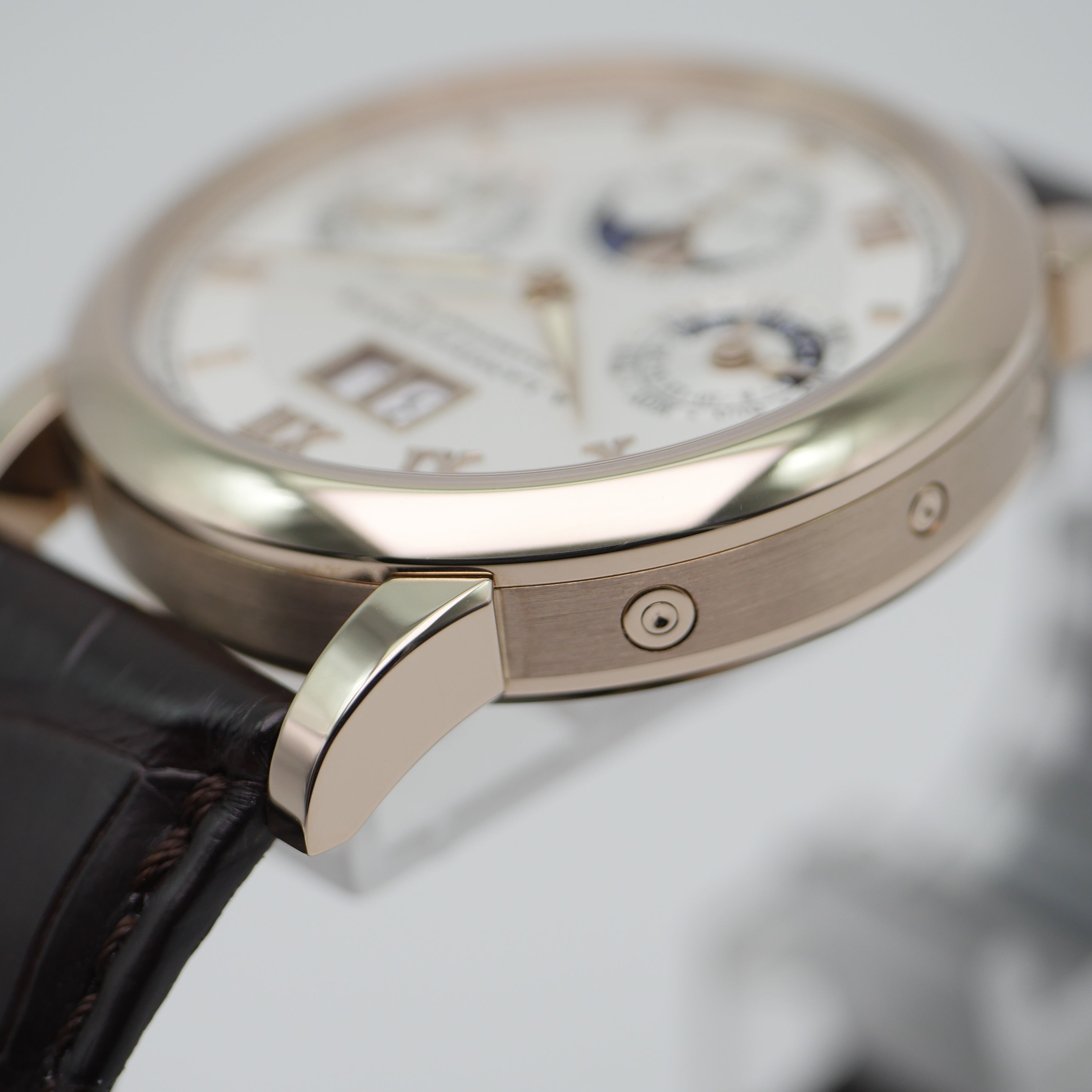 A. Lange & Söhne Langematik Ewiger Kalender "Honiggold" 310.050 - Modell limitiert auf 100 Exemplare