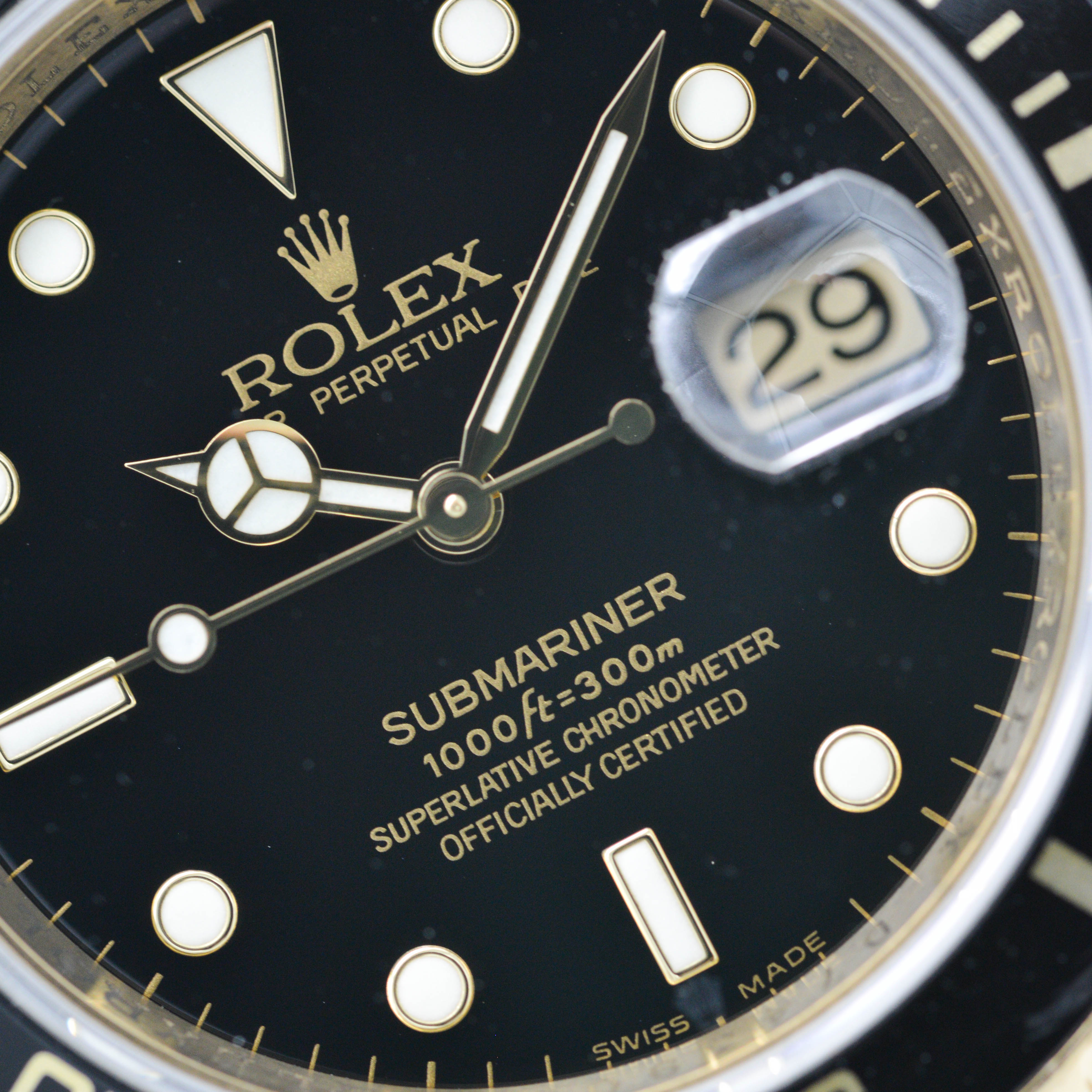 Rolex Submariner Gelbgold 16618 - 2006