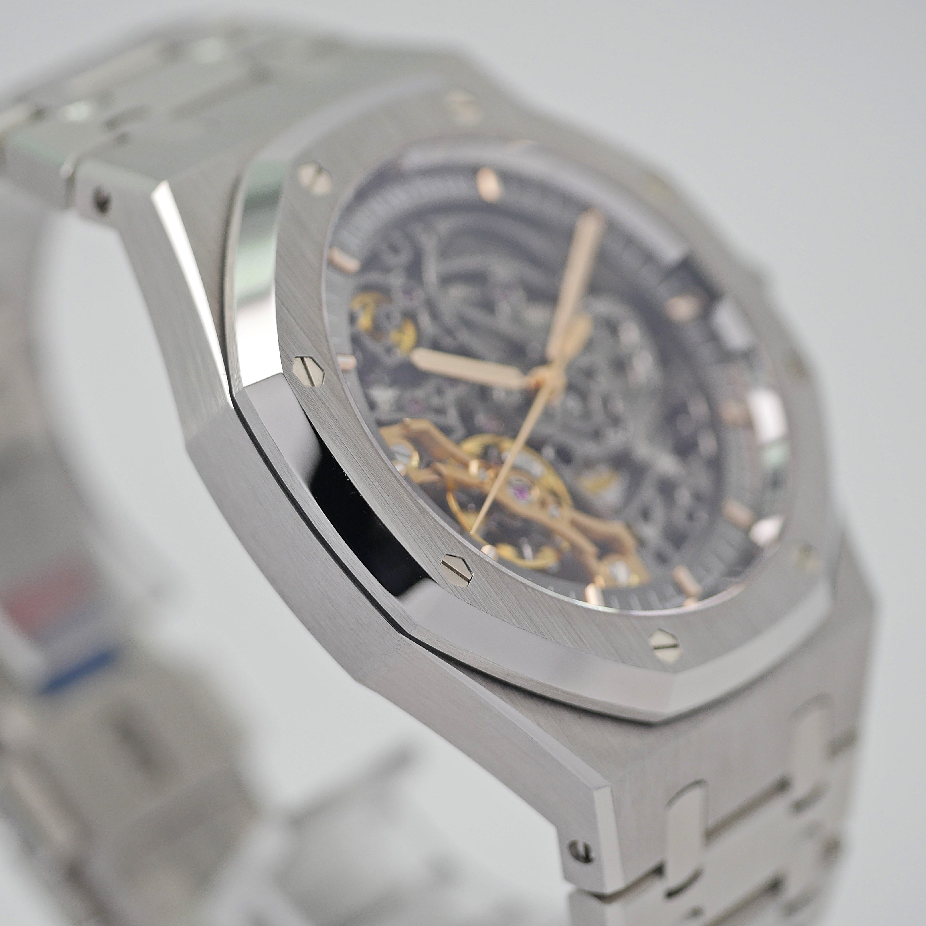 Audemars Piguet Royal Oak Openworked Double Balance 15407ST.OO.1220ST.01