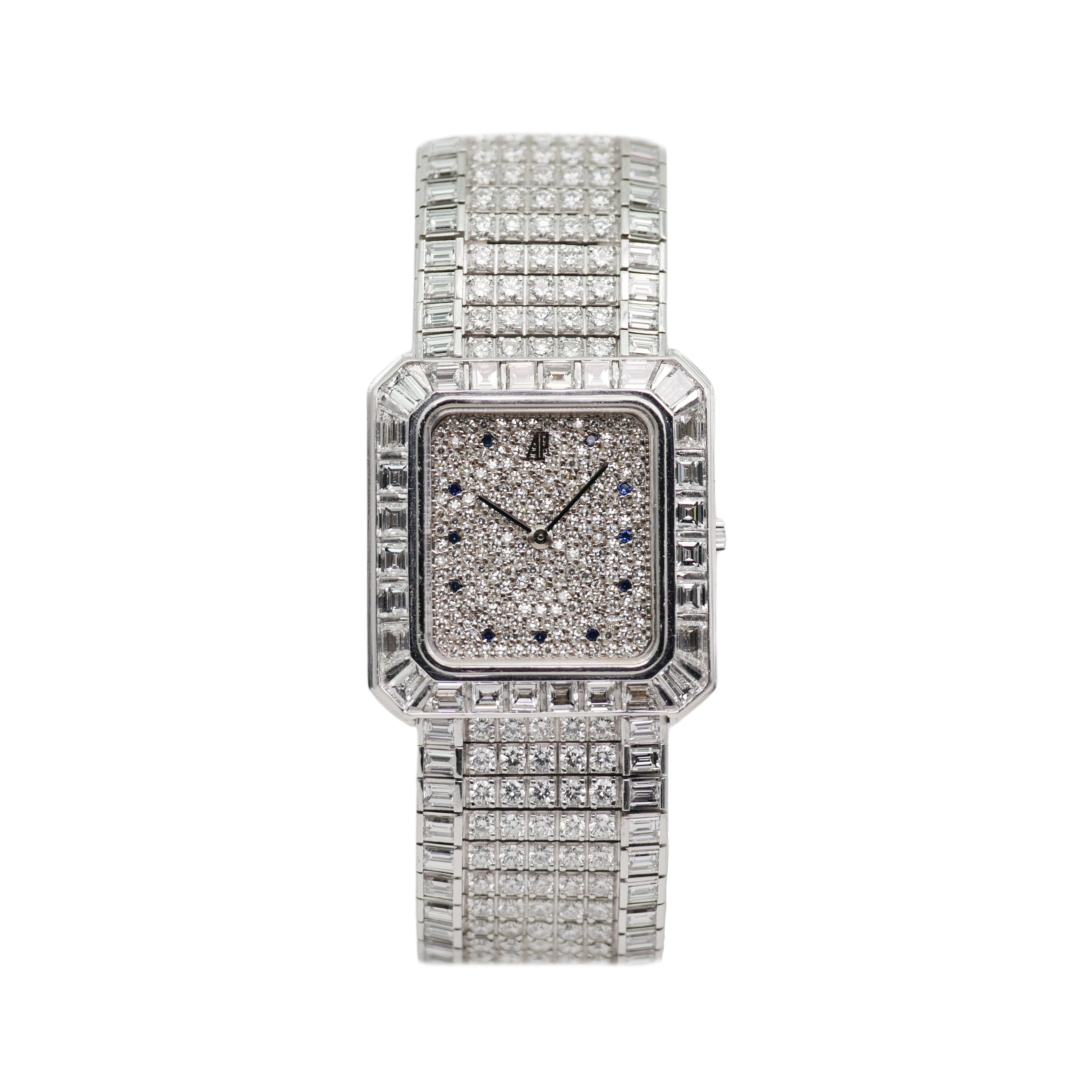 Audemars Piguet 14556BC.ZZ.0824BC.02 White Gold Iced Out - Service papers from 2024 