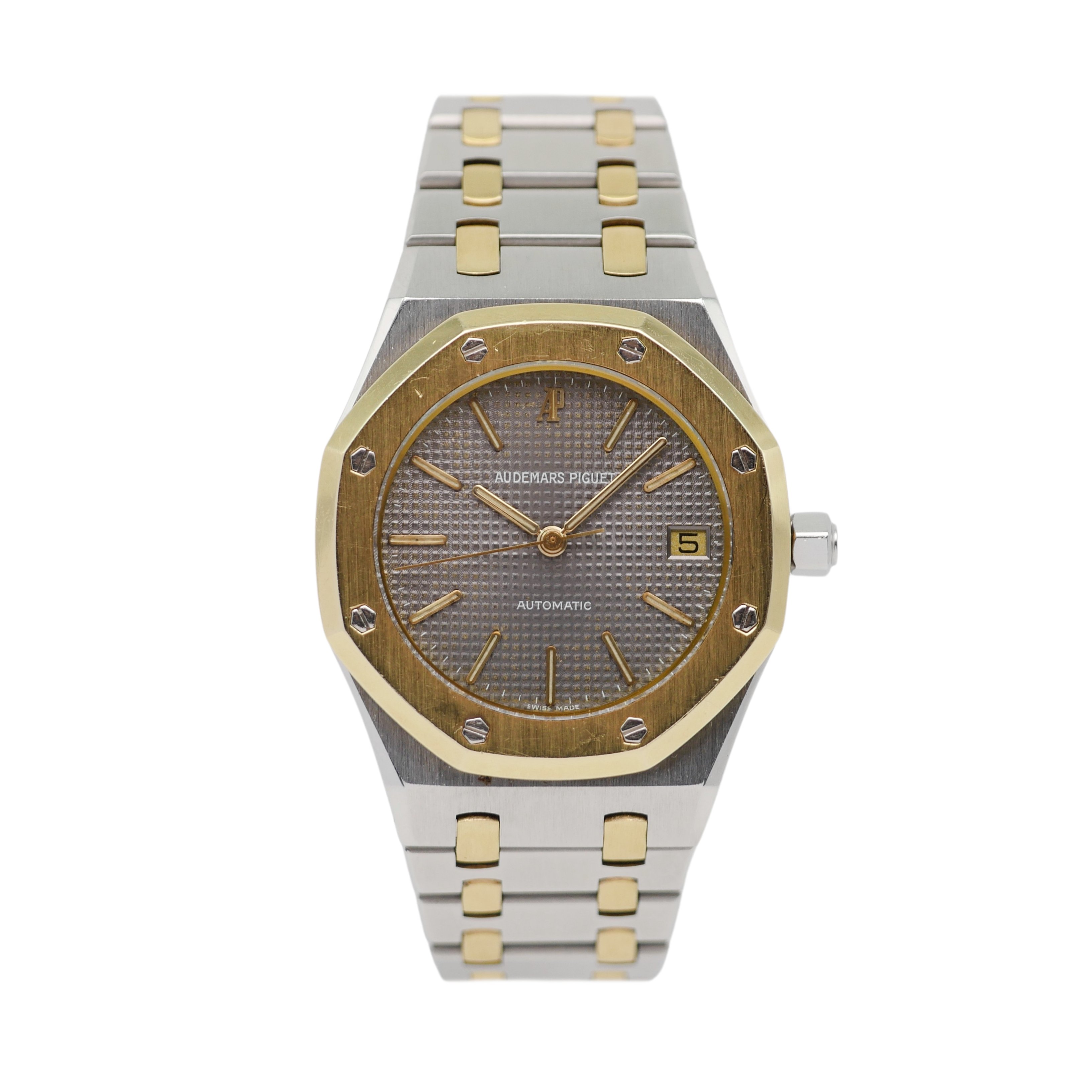 Audemars Piguet Royal Oak Stahl / Gelbgold 14790SA - 1992 + Archivauszug