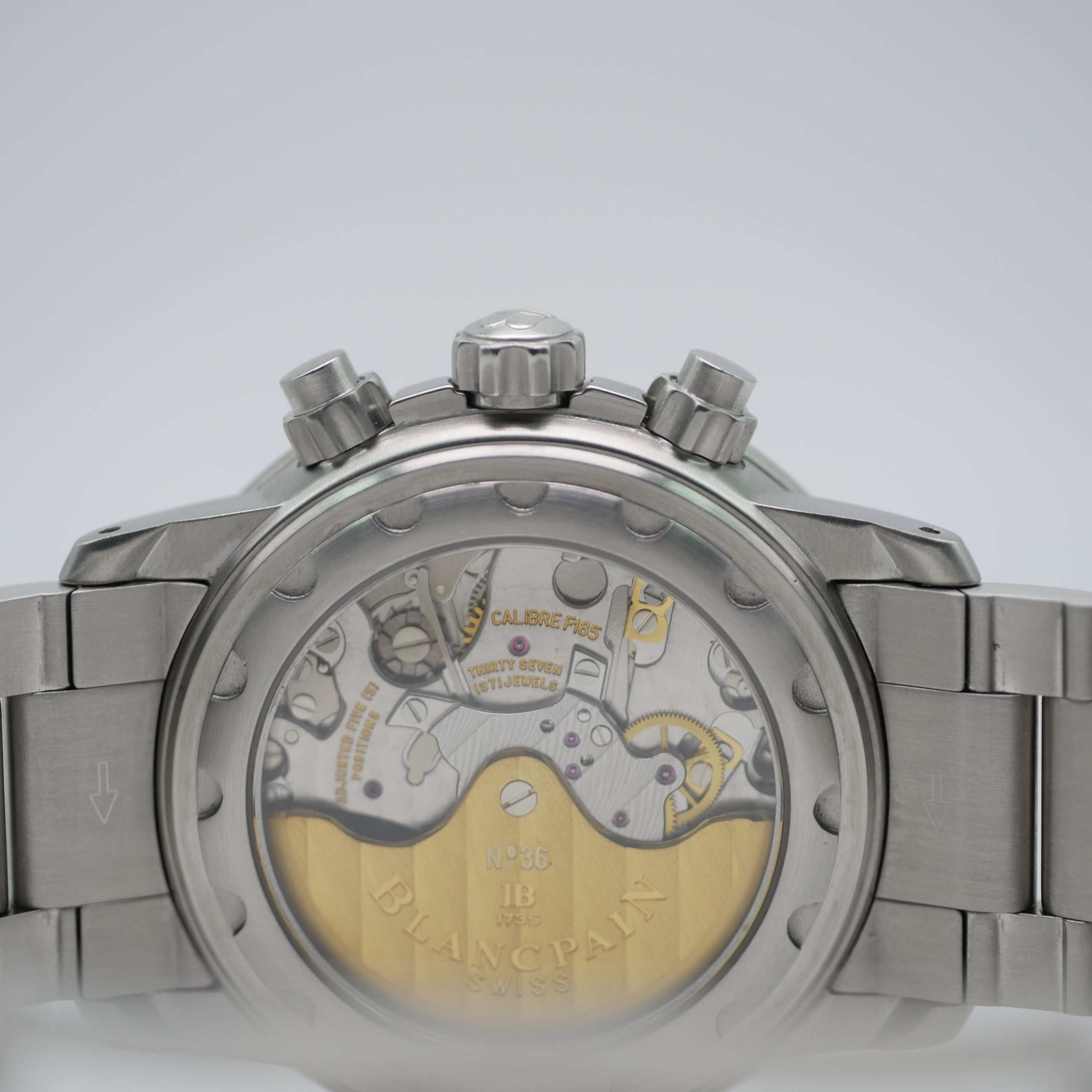 Blancpain Léman Aqualung Flyback Chrono Stahl 2182F-1130A-71 - 2005