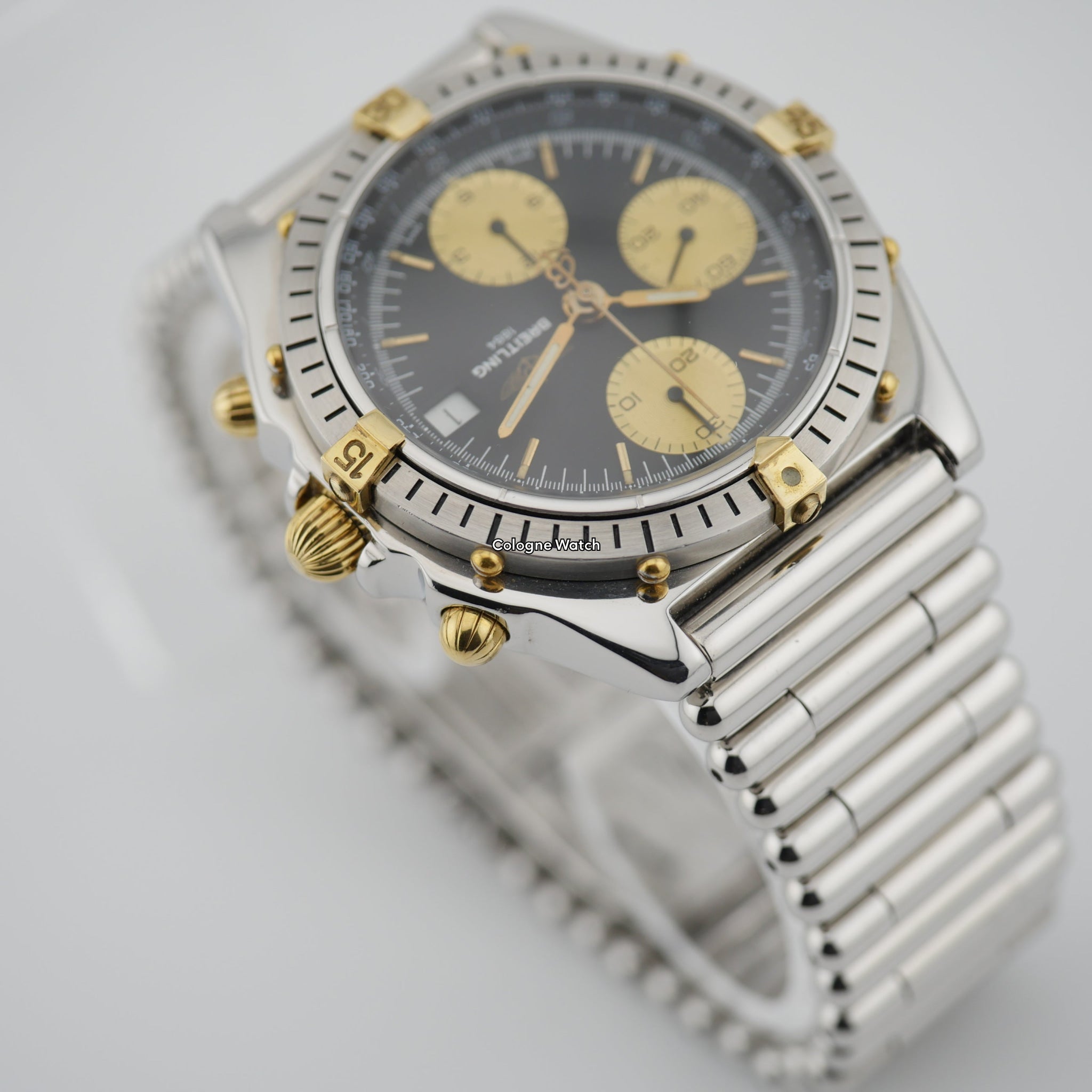 Breitling Chronomat Stahl / Gelbgold B13047