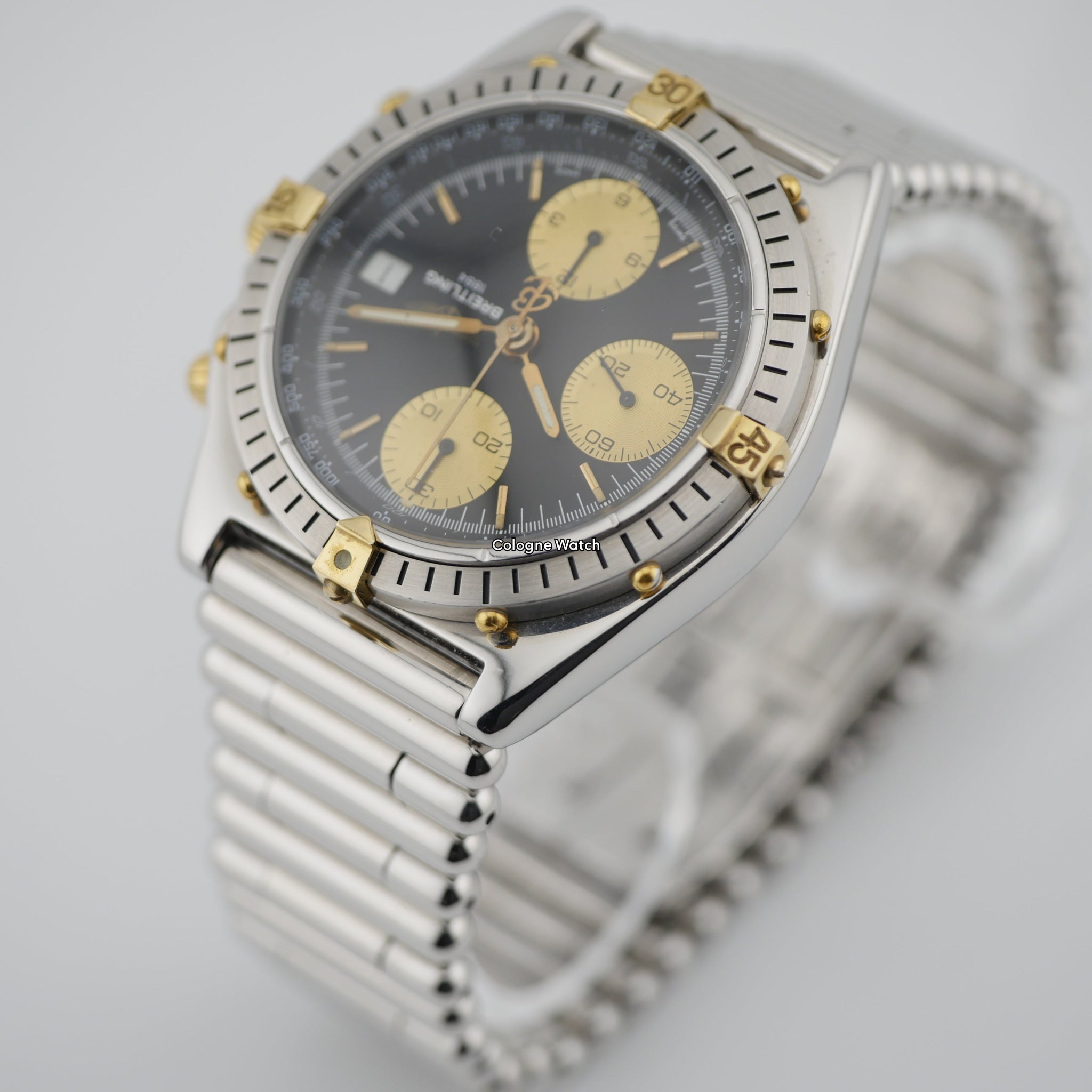 Breitling Chronomat Stahl / Gelbgold B13047