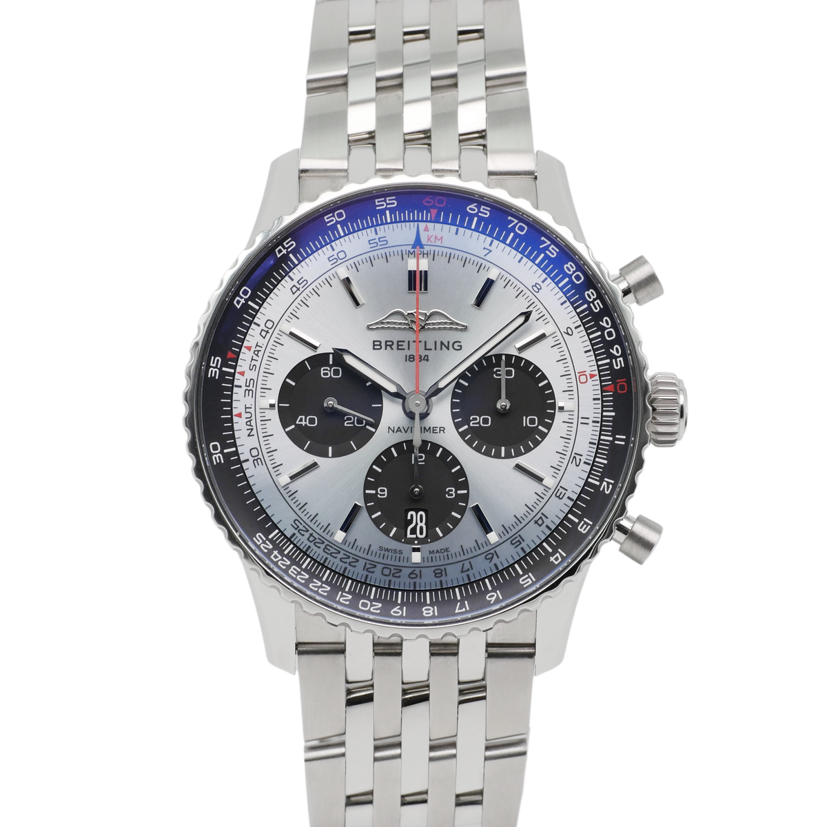 Breitling Navitimer B01 Chronograph 42 Stahl AB0138241C1A1 - 2023