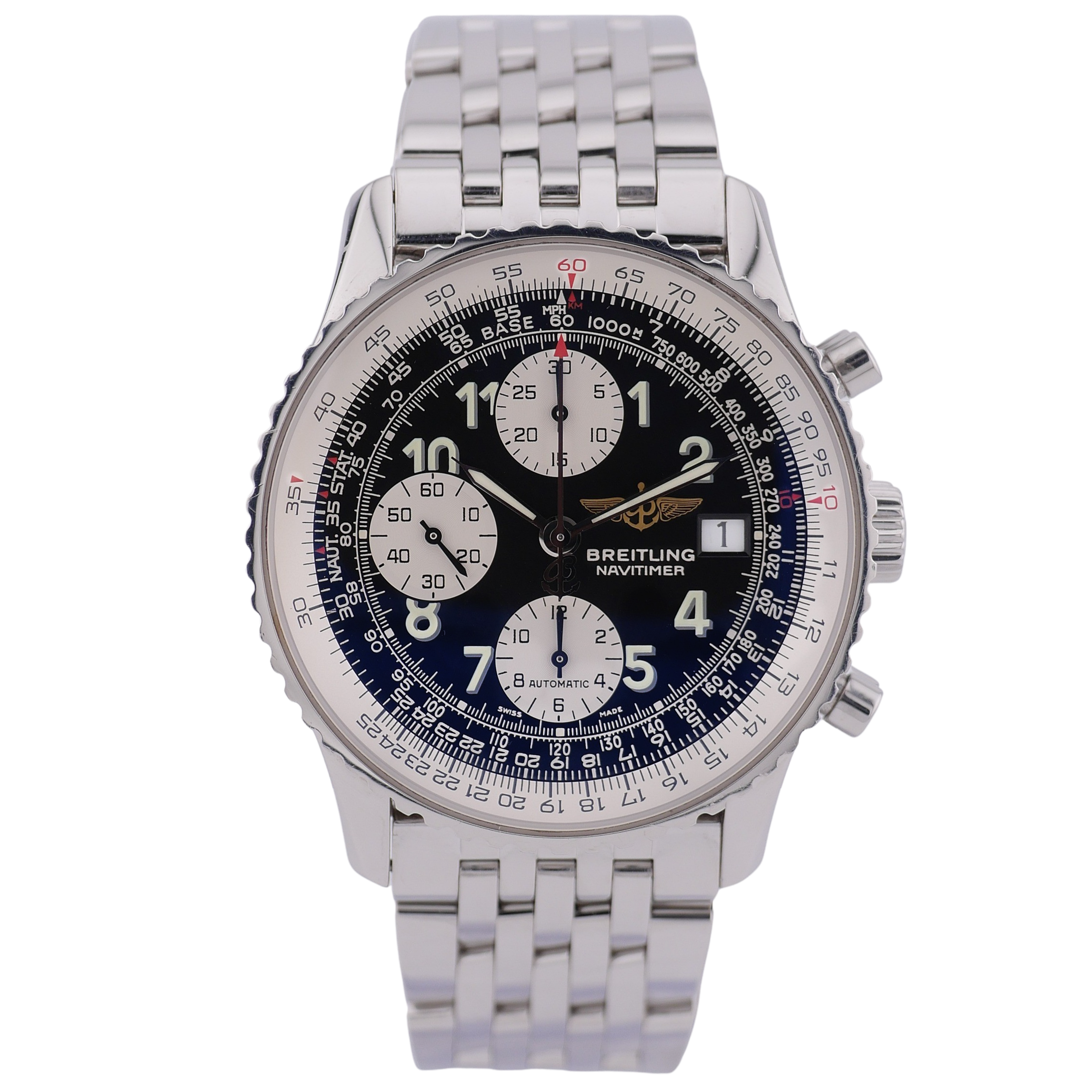 Breitling Old Navitimer Stahl A13322 - 2001