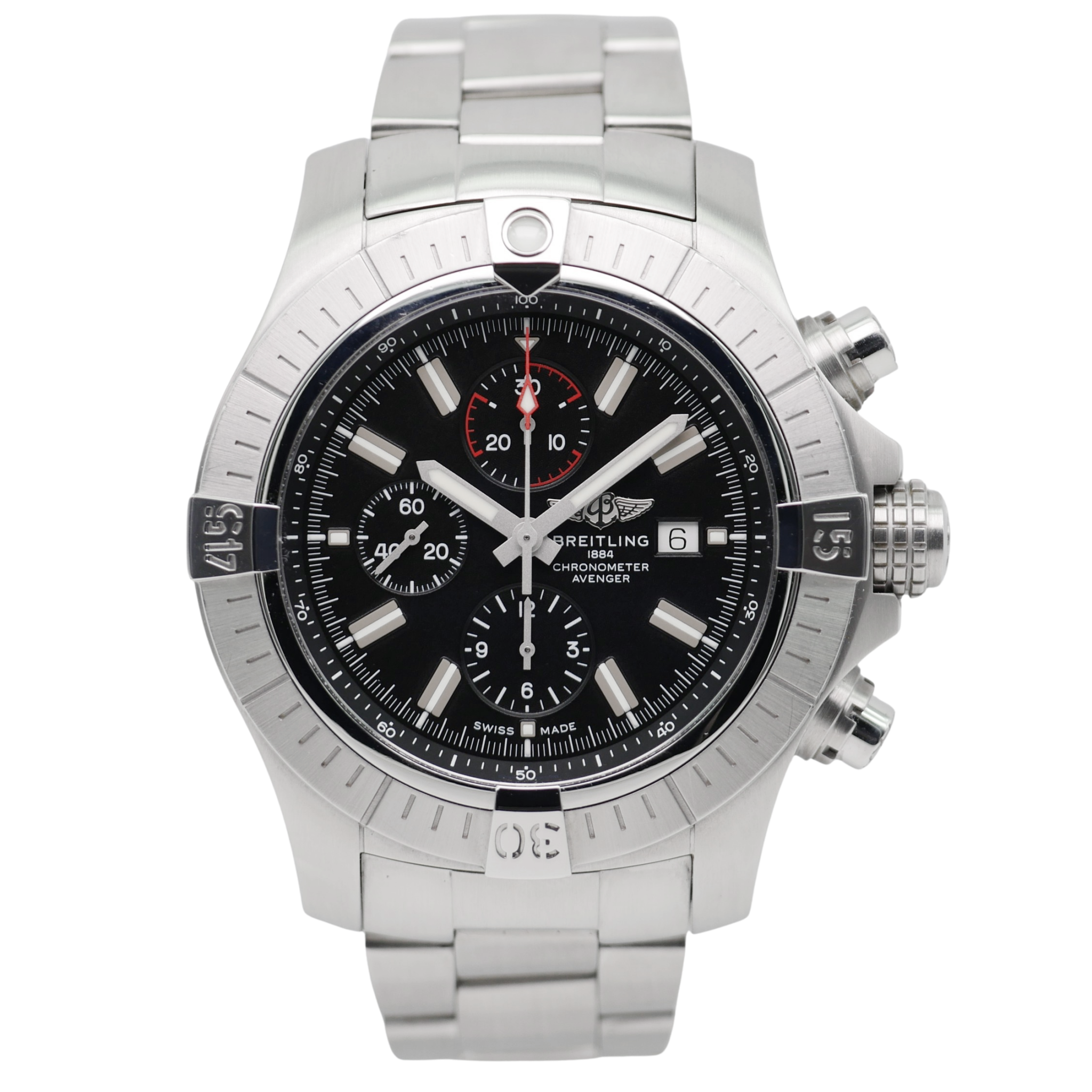 Breitling Super Avenger Chronograph 48 Stahl A13375101B1A1 - 2021