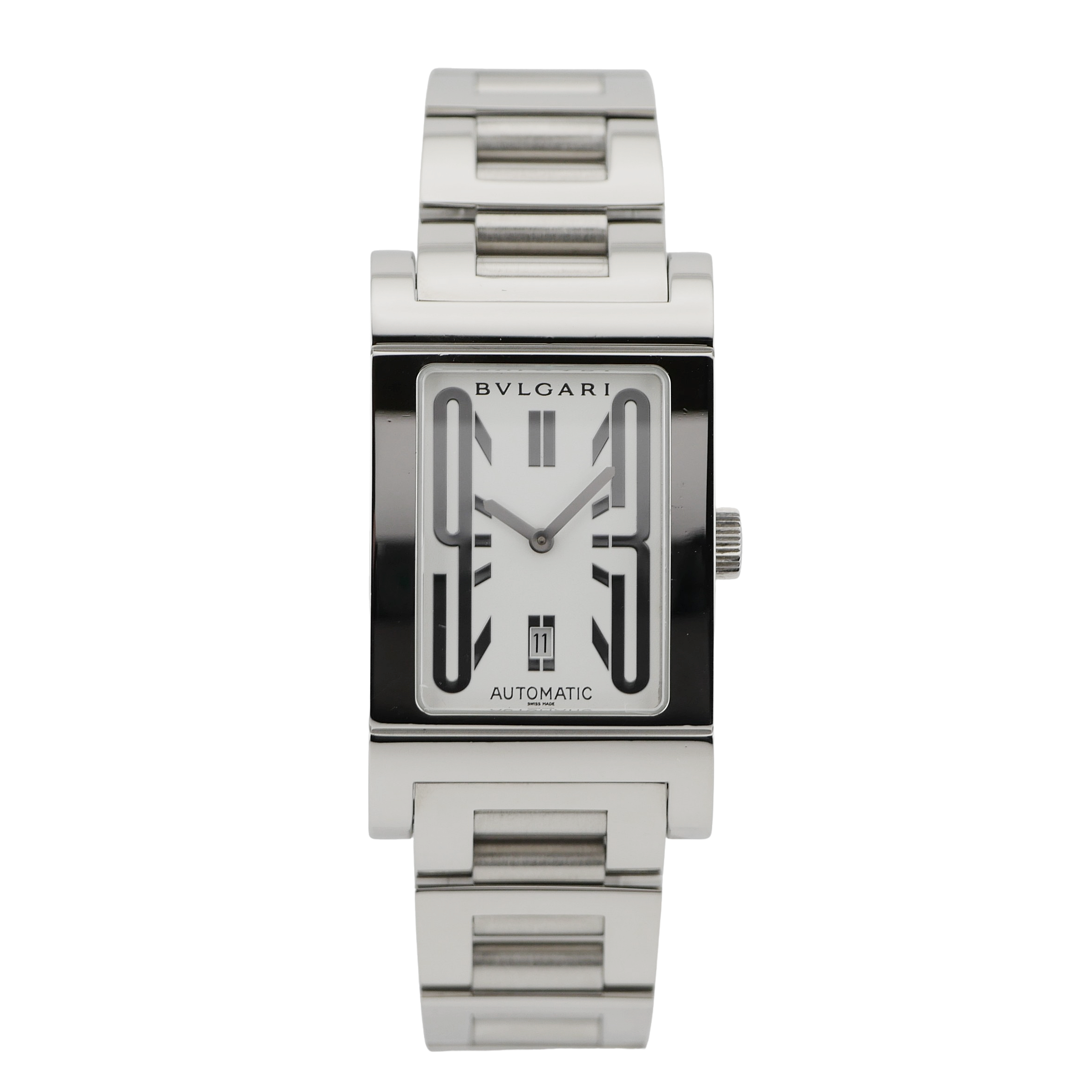 Bvlgari Rettangolo Stahl RT 45 S - 2004