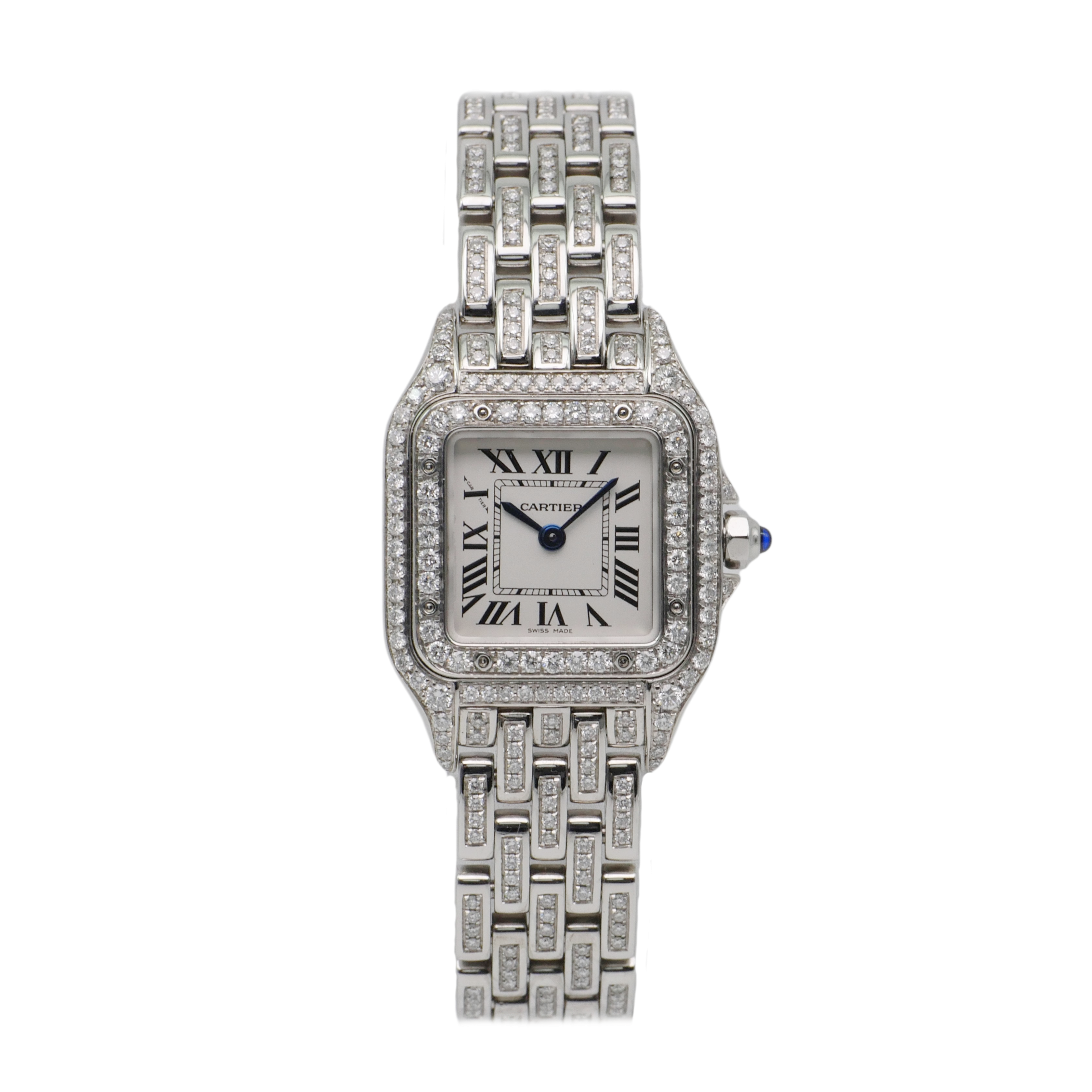 Cartier Panthère Stahl Iced Out WSPN0007 - 2017