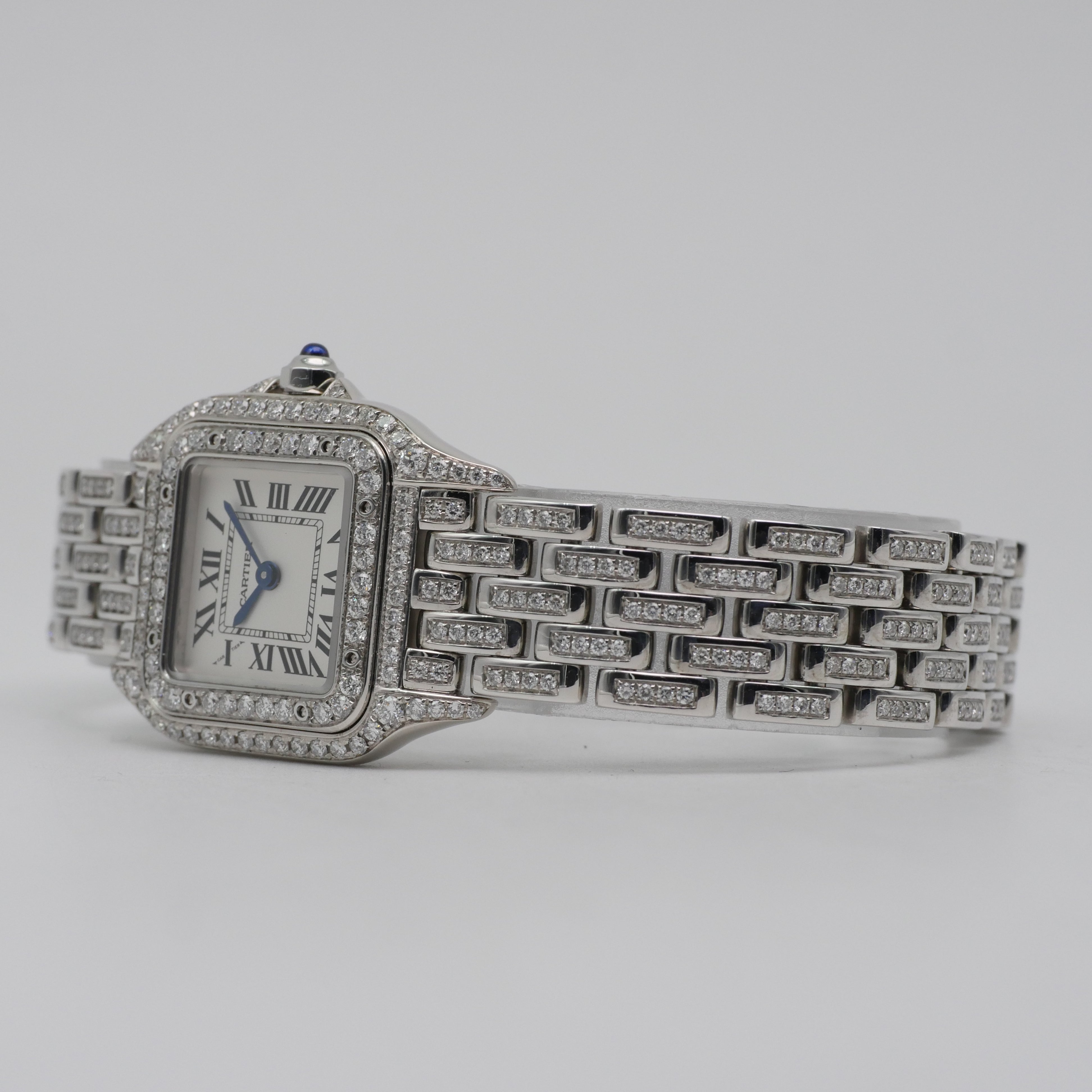 Cartier Panth re Stahl Iced Out WSPN0006 2023
