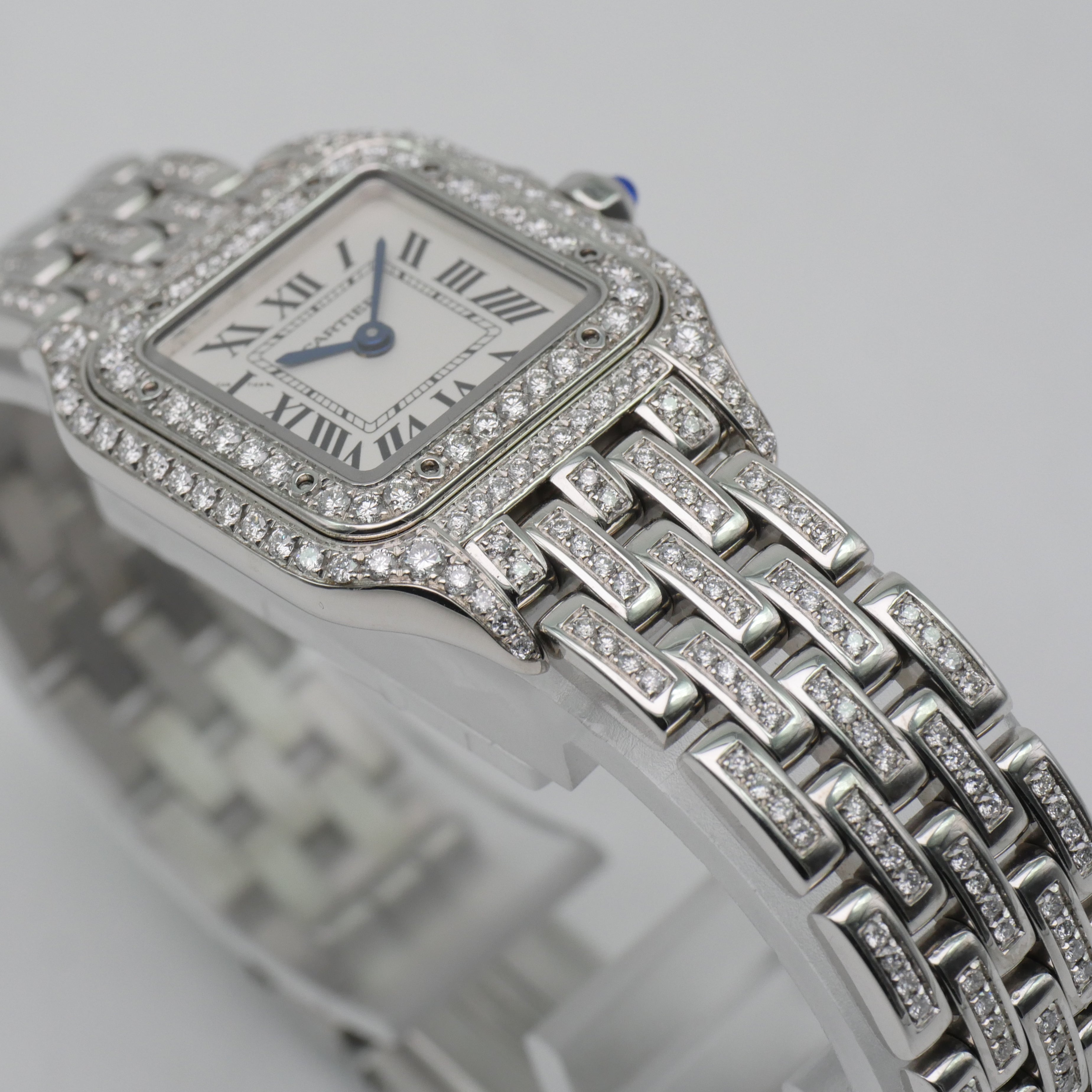 Cartier Panthère Stahl Iced Out WSPN0006 - 2023
