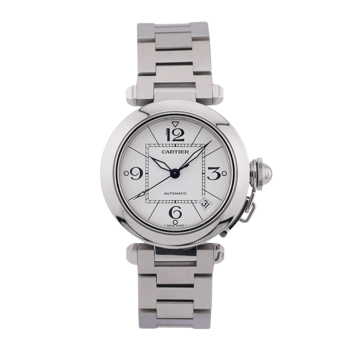 Cartier Pasha C Stahl W31074M7 - 2007