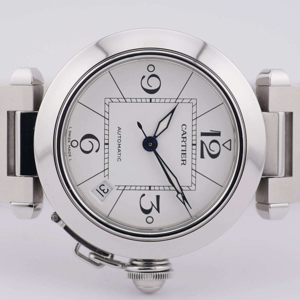 Cartier Pasha C Stahl W31074M7 - 2007