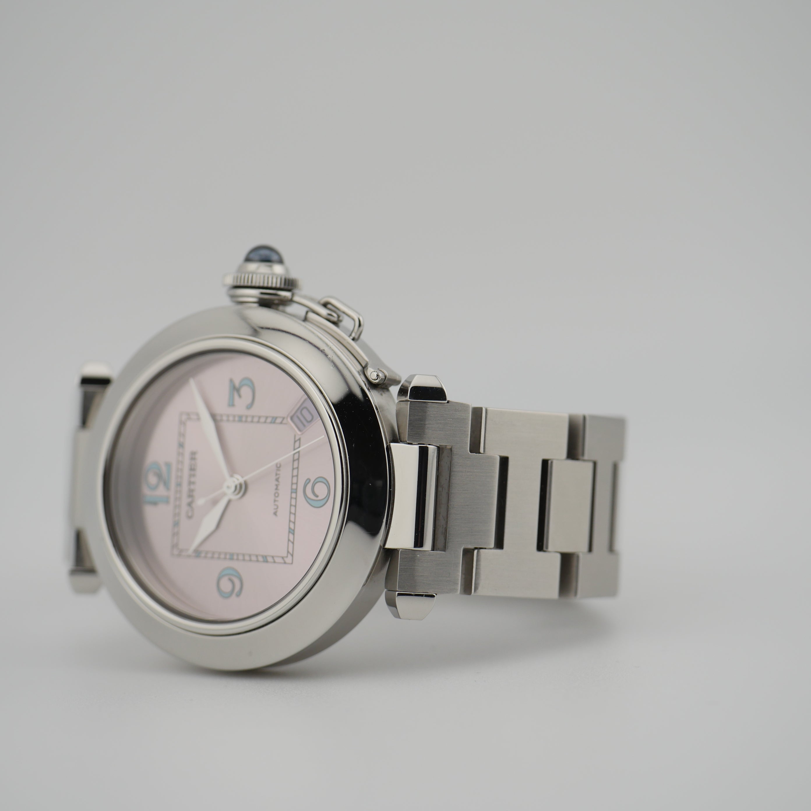 Cartier Pasha C Stahl 2324 / W3108199 - 2005 "Christmas limited Edition"
