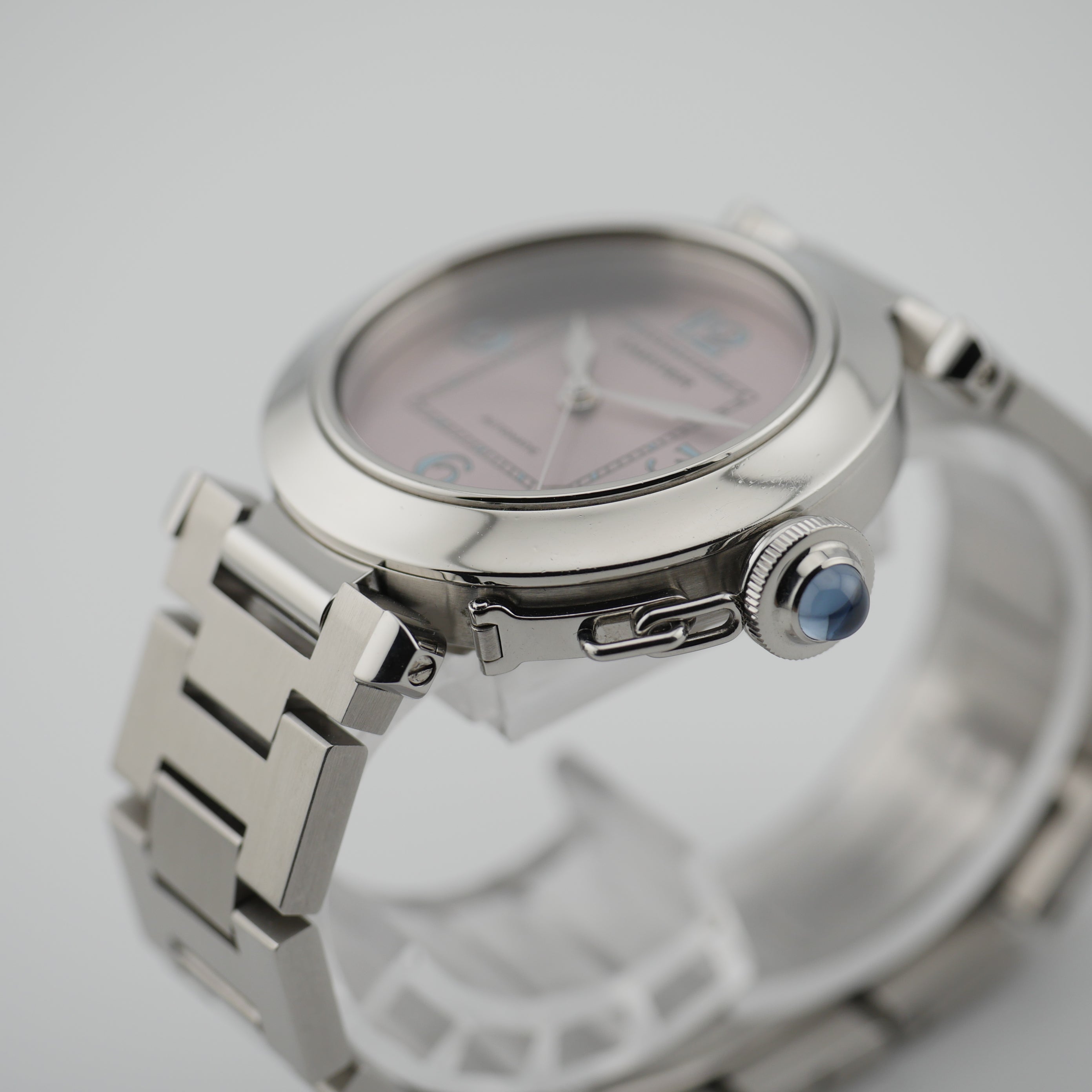 Cartier Pasha C Stahl 2324 / W3108199 - 2005 "Christmas limited Edition"