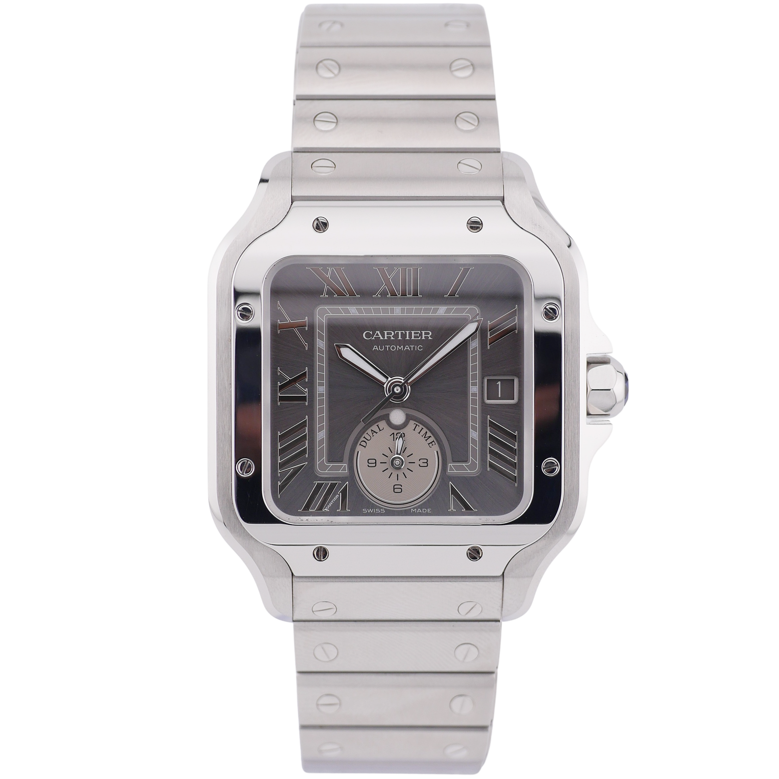Cartier Santos Dual Time Stahl WSSA0076 - 2026