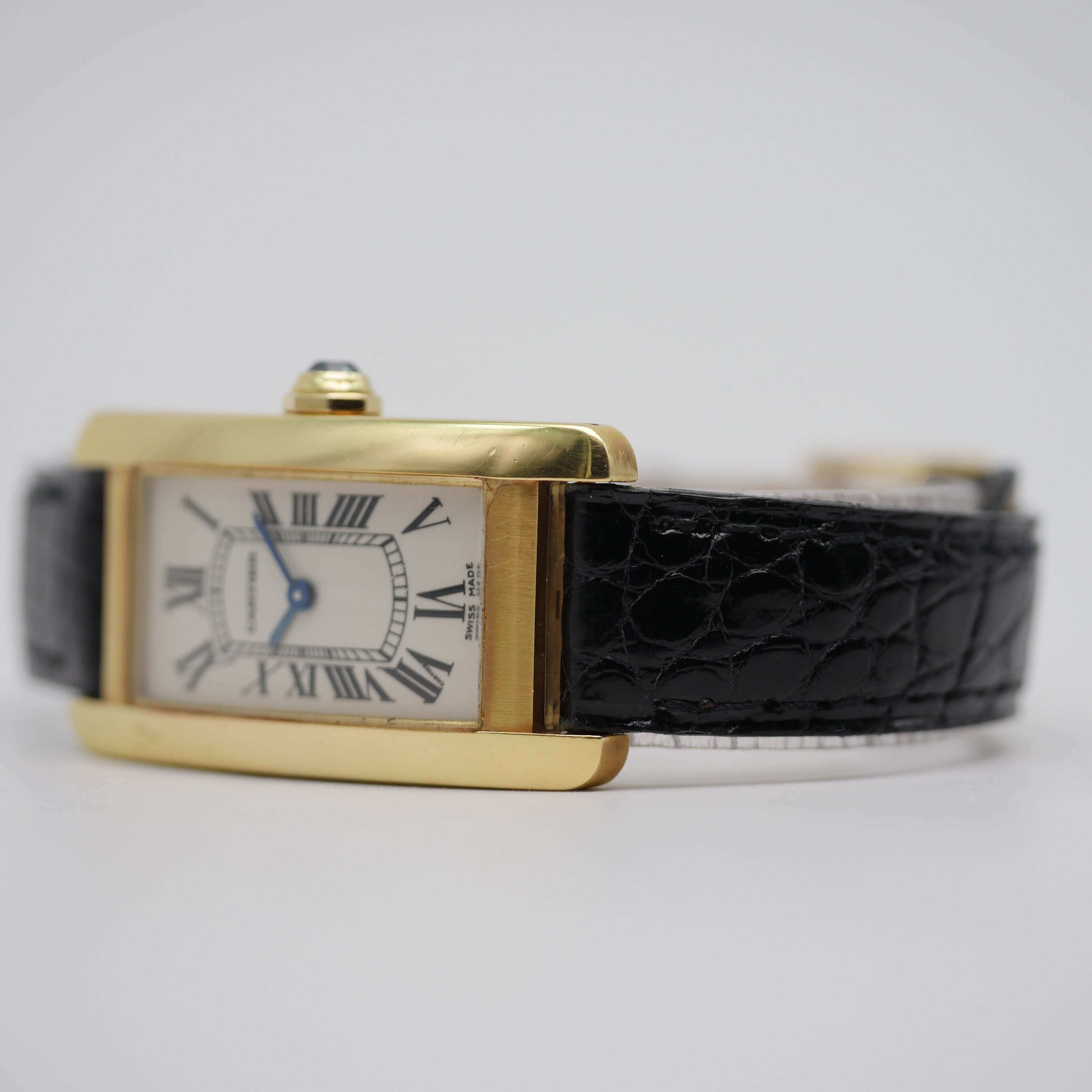 Cartier Tank Americaine Yellow Gold 1710 