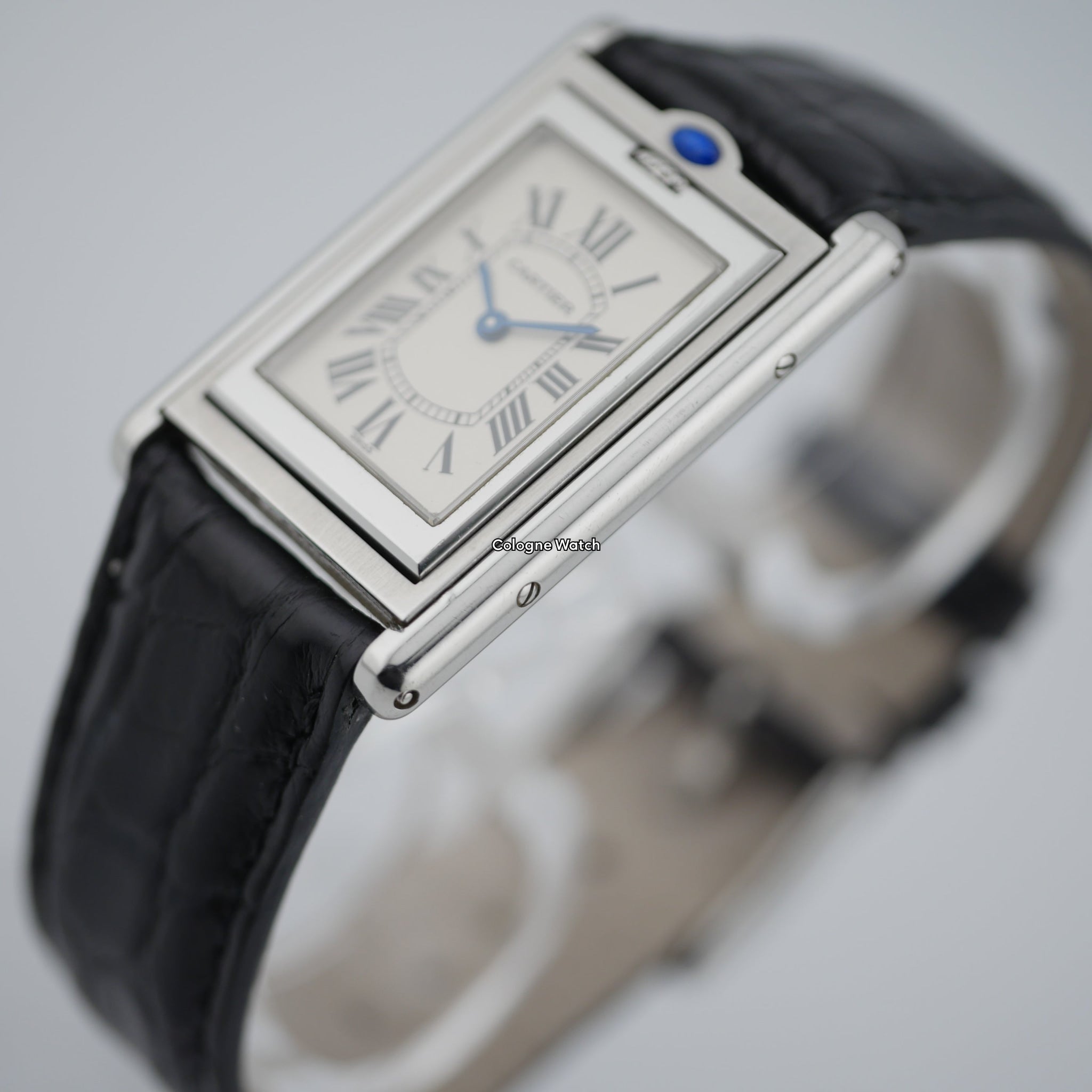 Cartier Tank Basculante Stahl 2405
