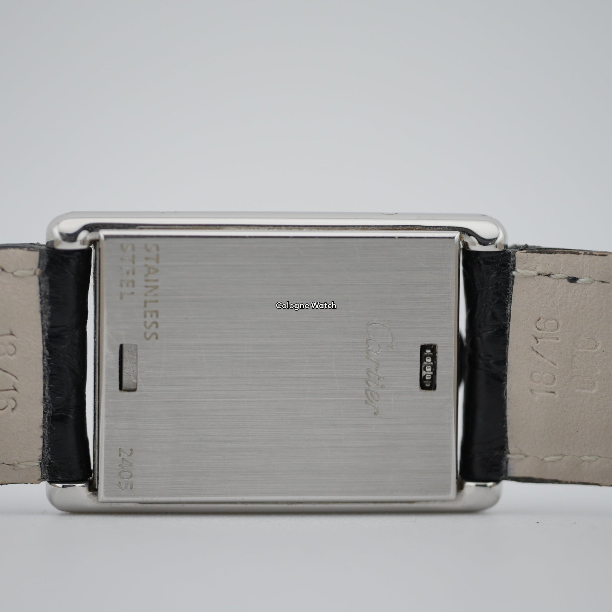 Cartier Tank Basculante Stahl 2405