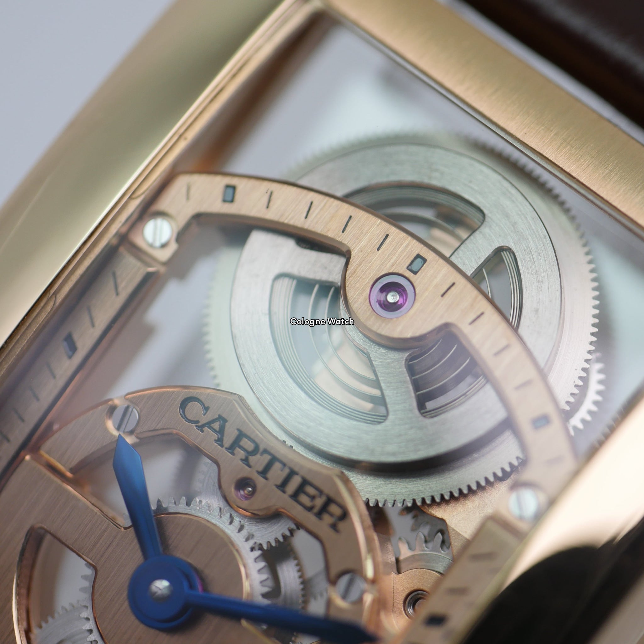 Cartier Tank Cintrée Large Model Rose Gold WHTA0008 