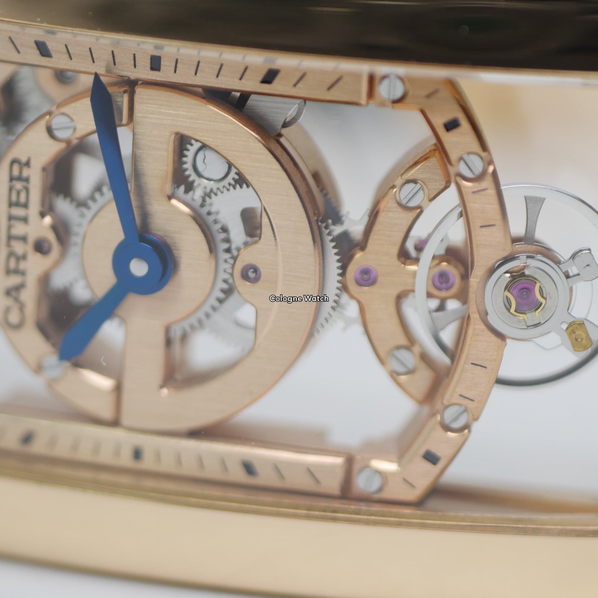 Cartier Tank Cintrée Large Model Rose Gold WHTA0008 