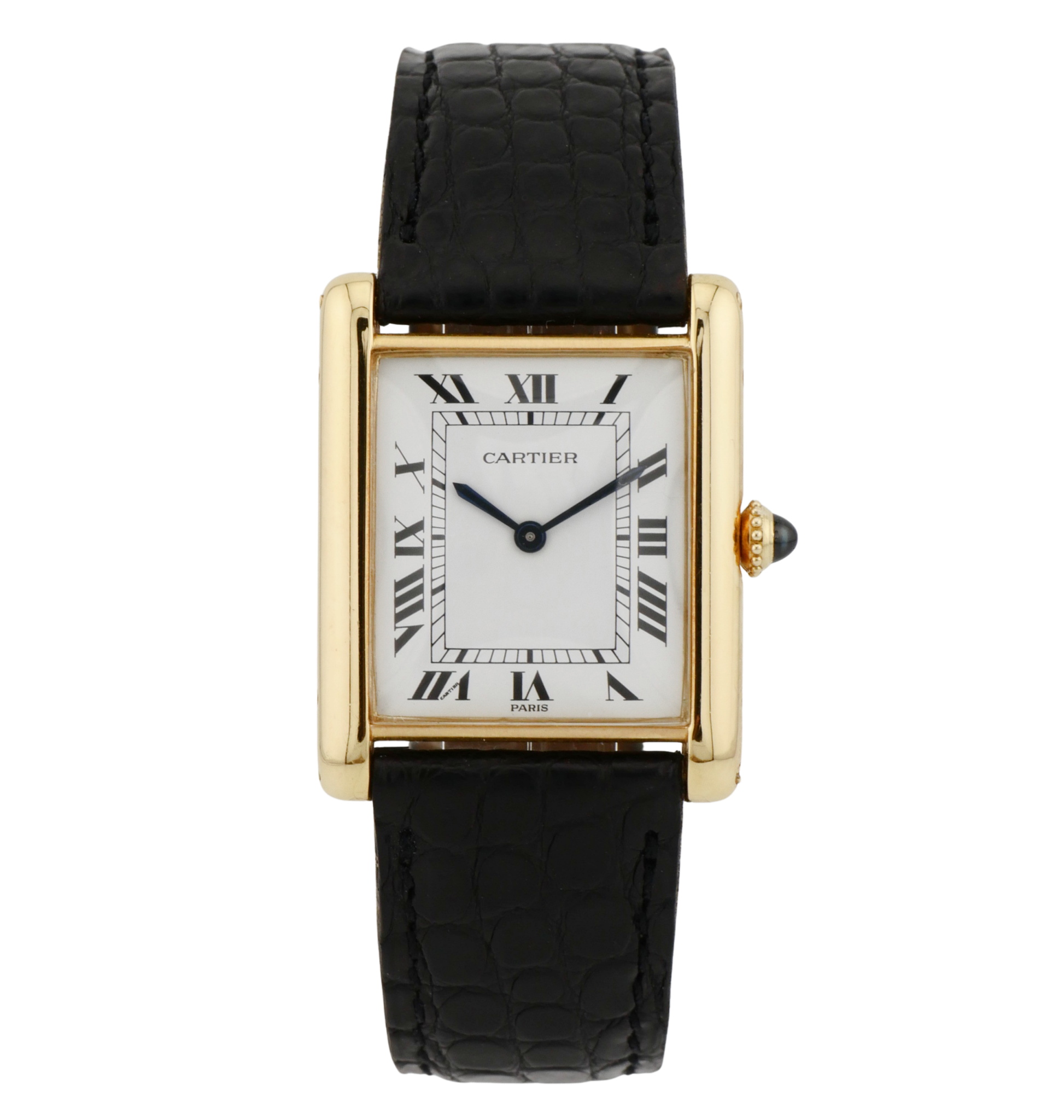 Cartier Tank Louis Cartier Ultra Thin Gelbgold 96065 - 1982