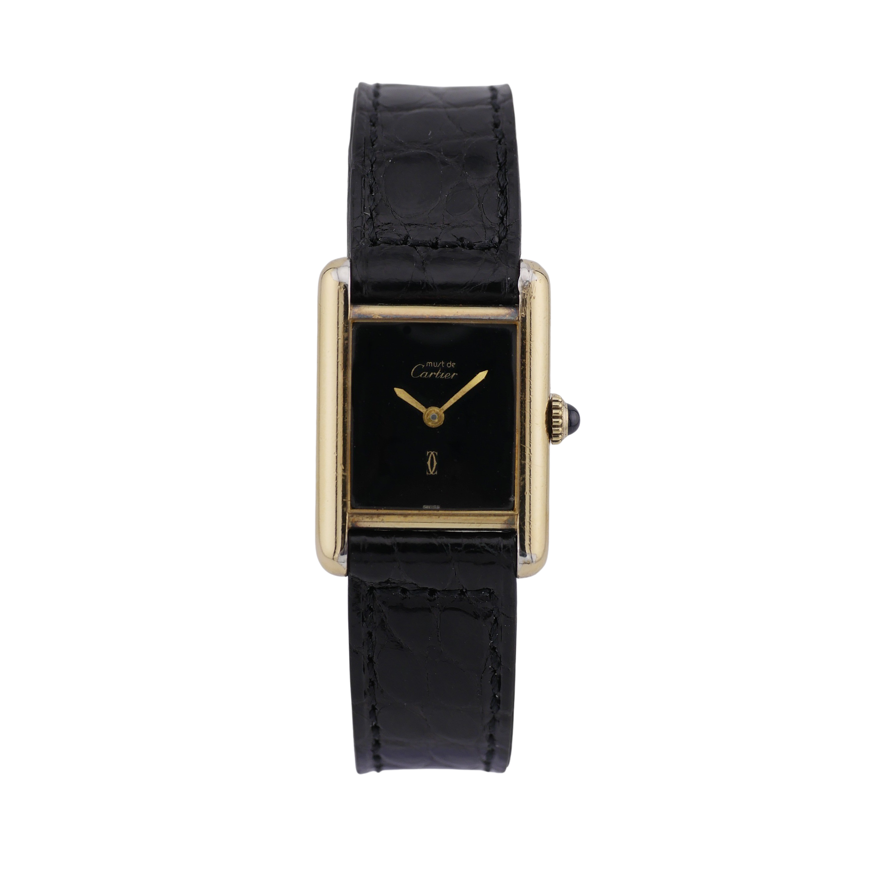 Cartier Tank Vermeil Silber / Vergoldet 3 66001